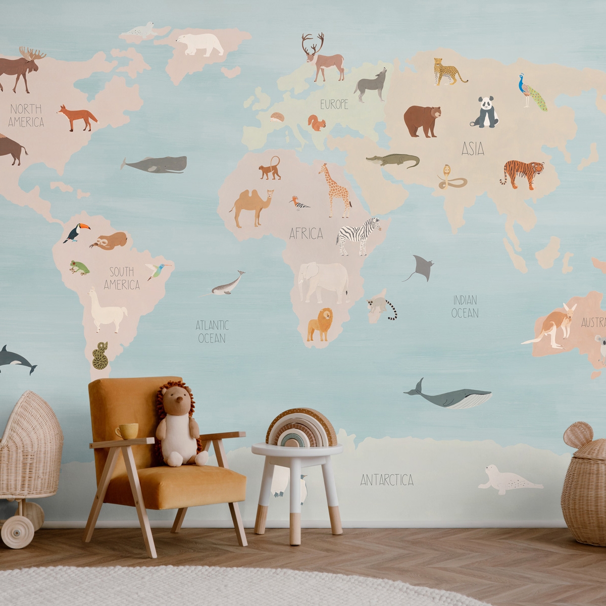 Afficher le produit In giro per il mondo du fabricant WallPepper