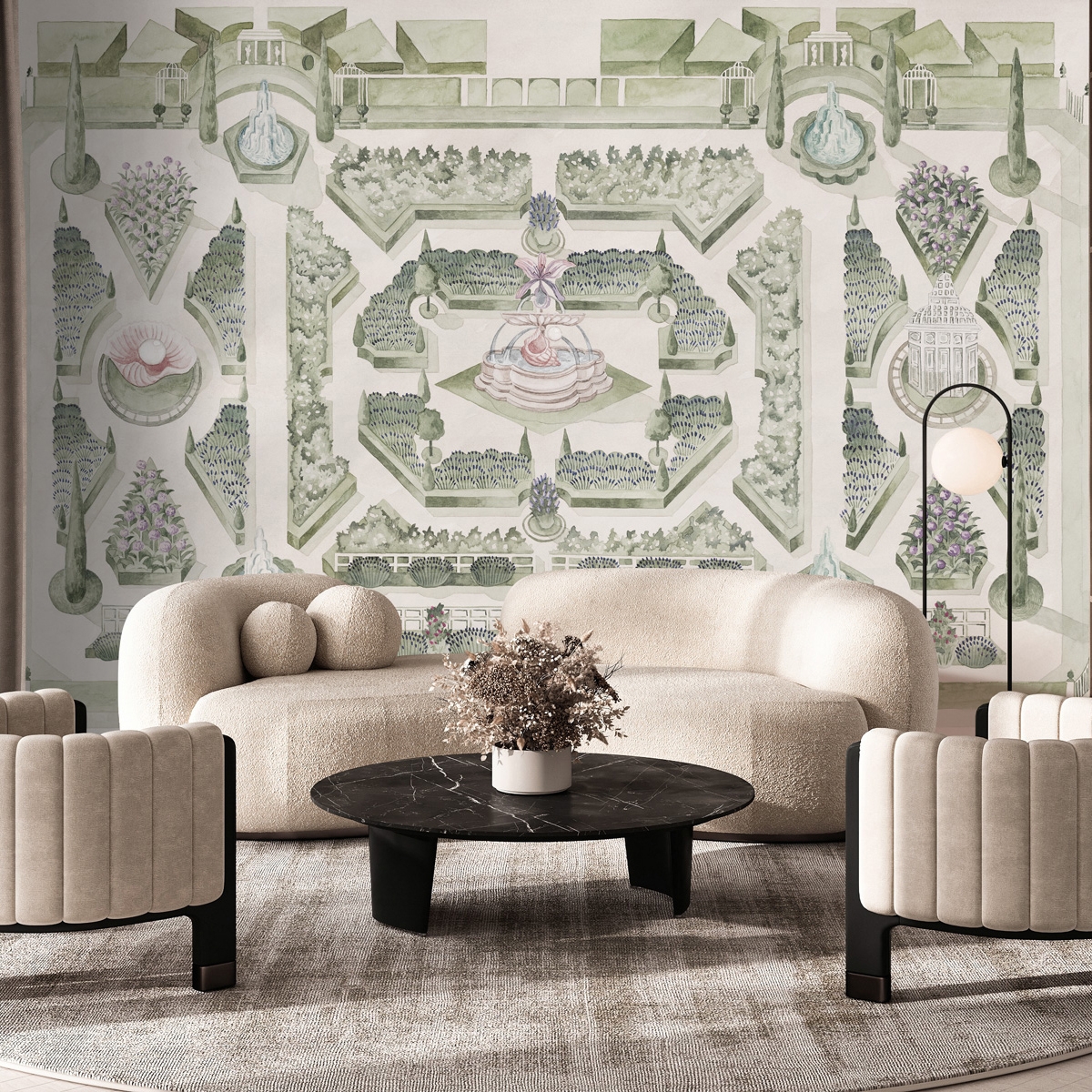 Afficher le produit L'Orangerie du fabricant WallPepper