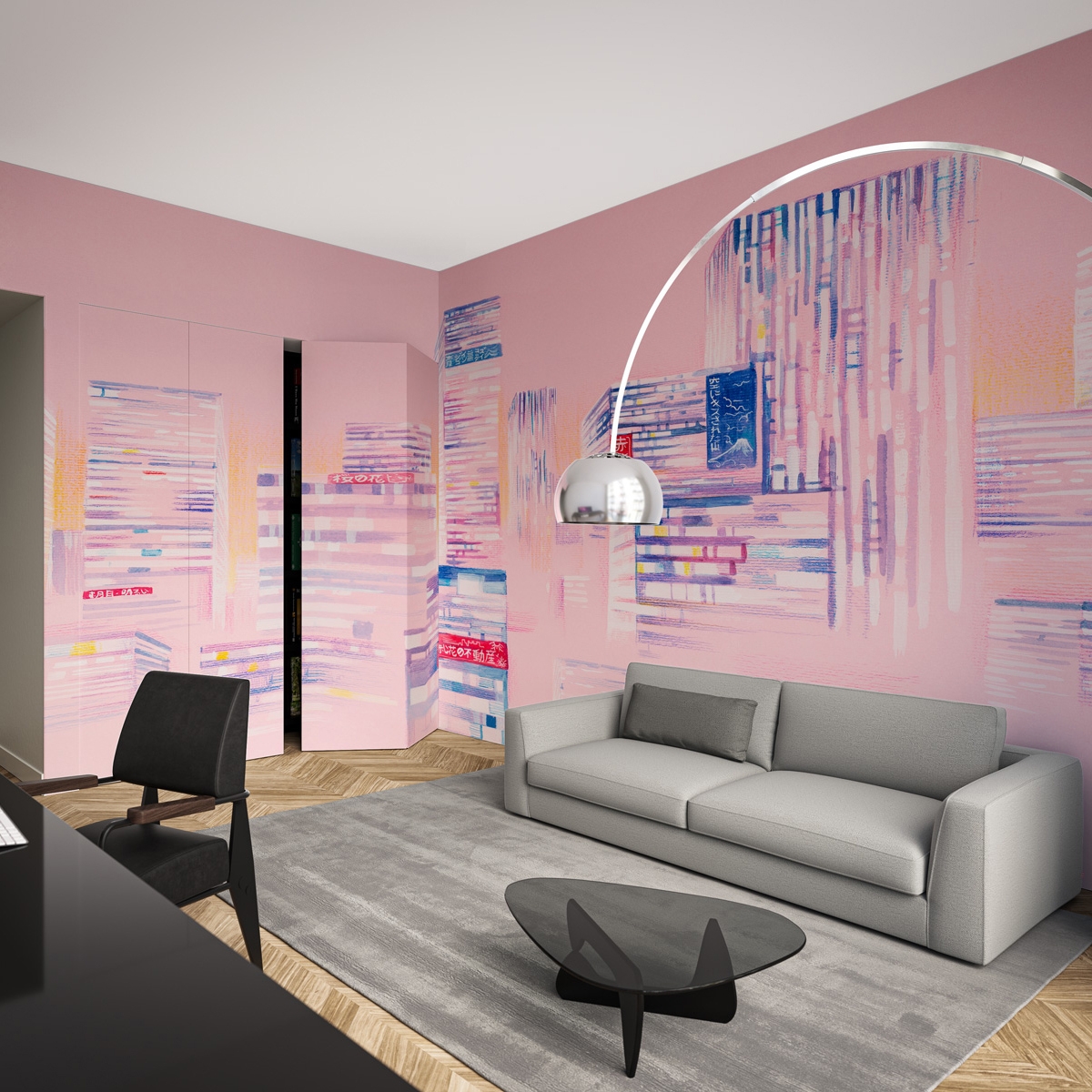 Afficher le produit Pink Sky du fabricant WallPepper
