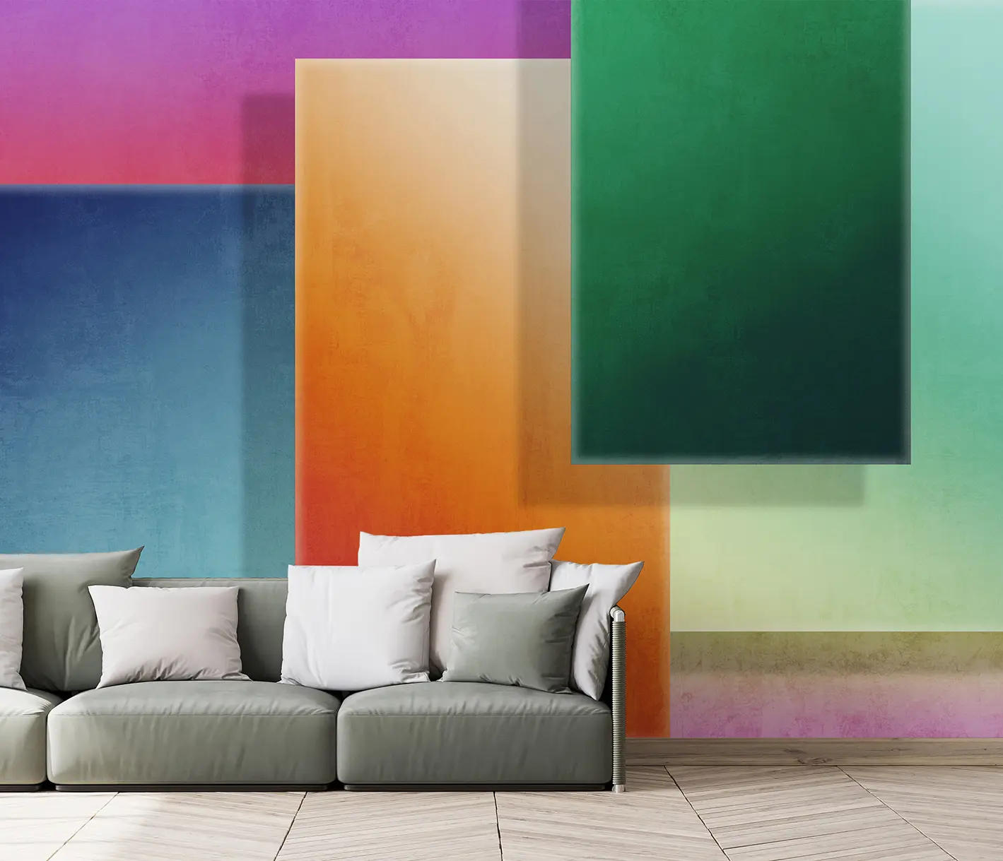 WallPepper - Geometric Raimbow