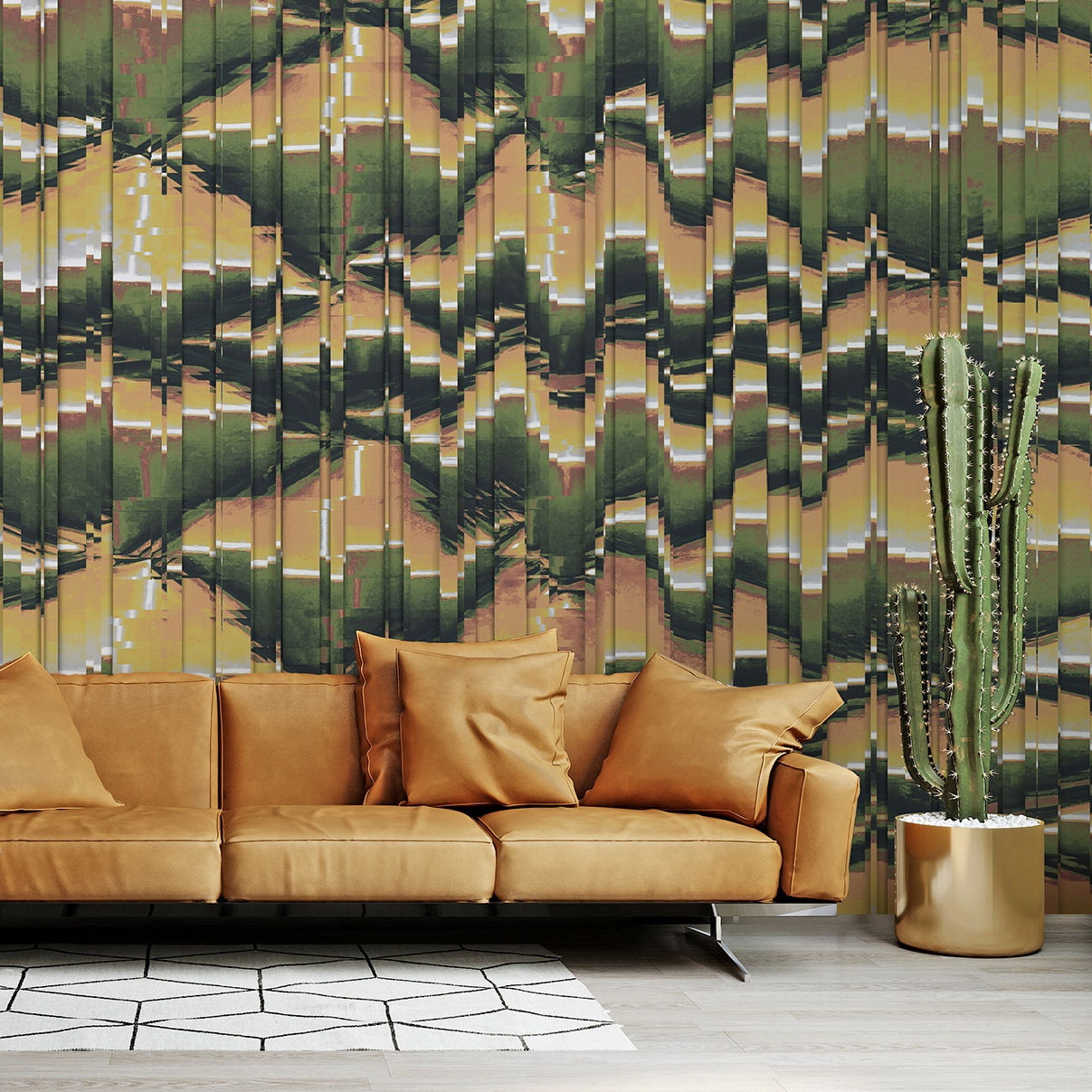 Mostra il prodotto Textile Glitch del produttore WallPepper