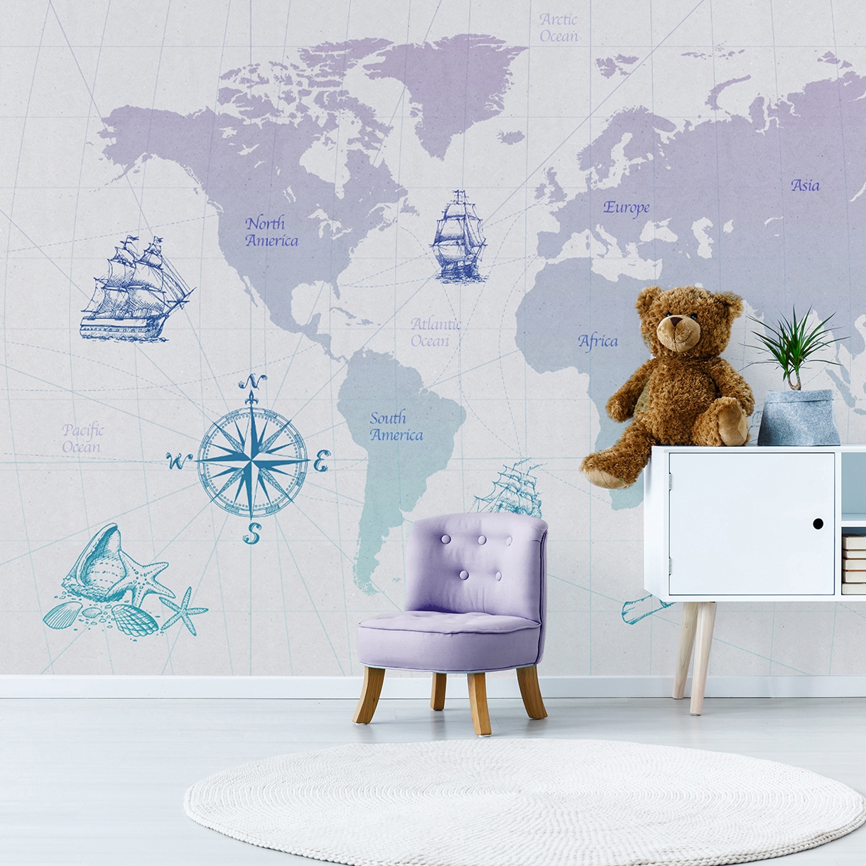 Mostra il prodotto Treasure Map del produttore WallPepper