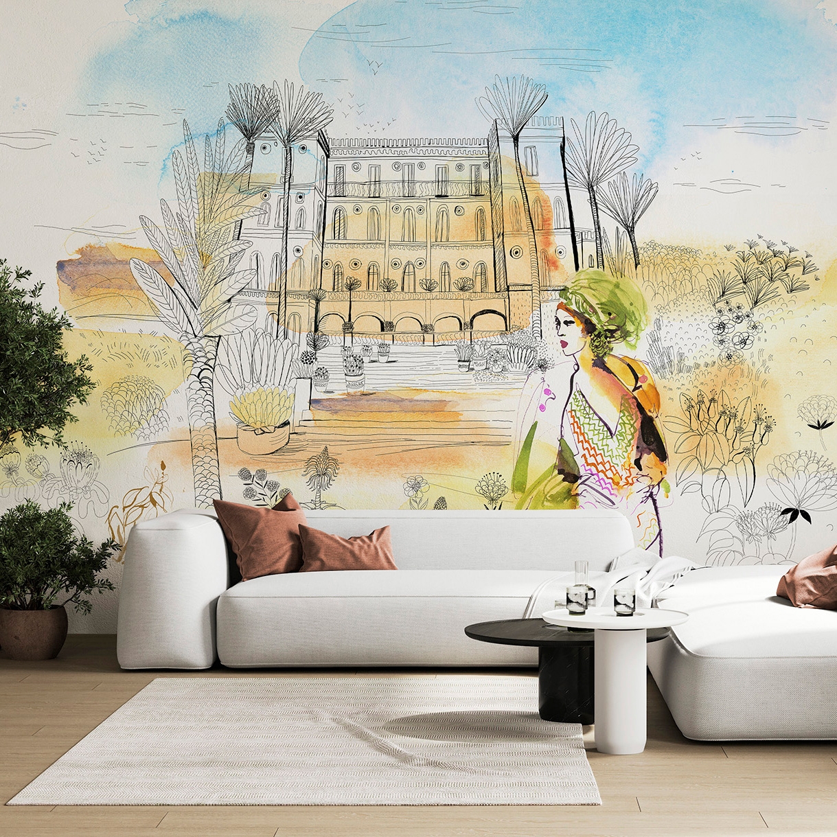 Display product Fashion in Sicily from manufacturer WallPepper