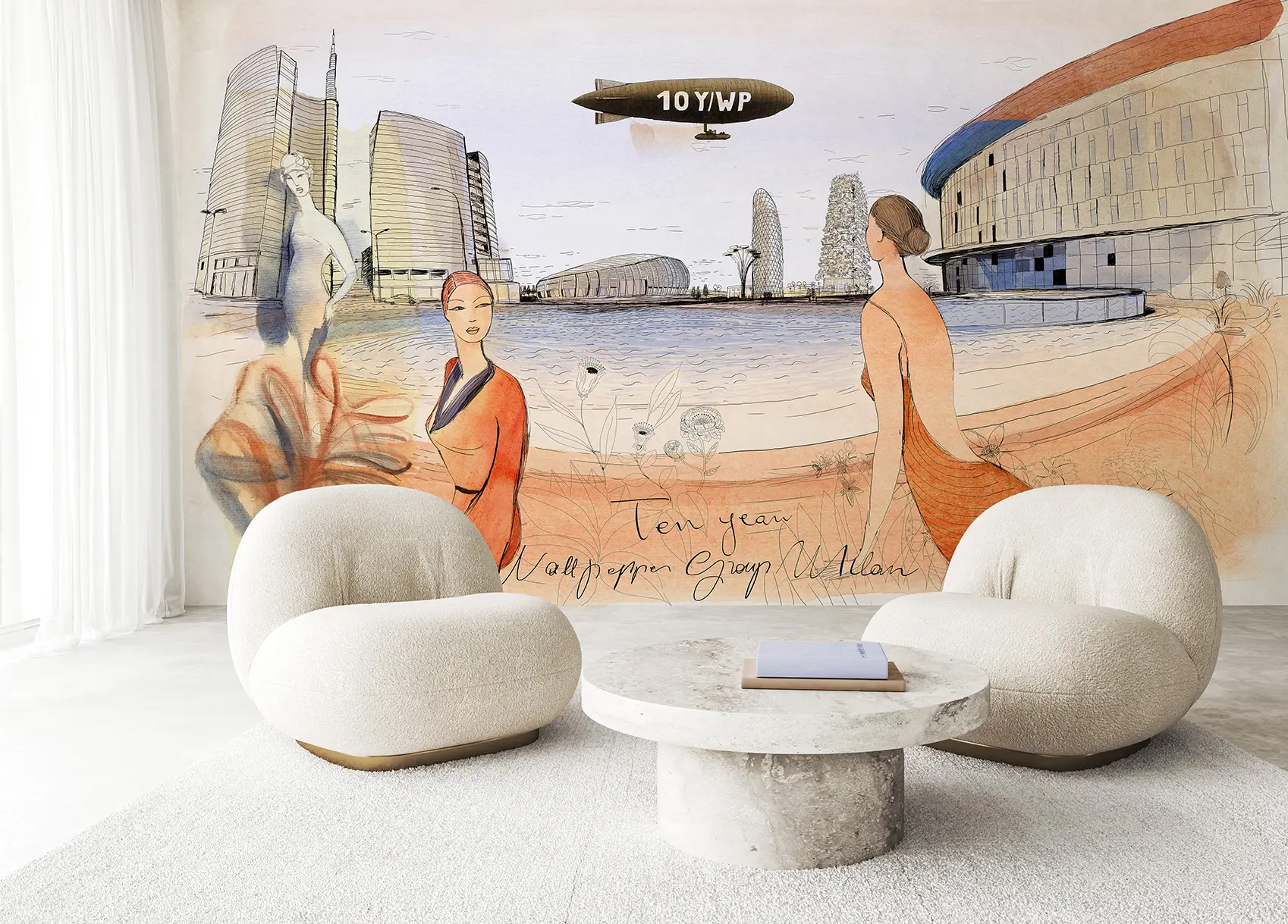 WallPepper - Gae Aulenti