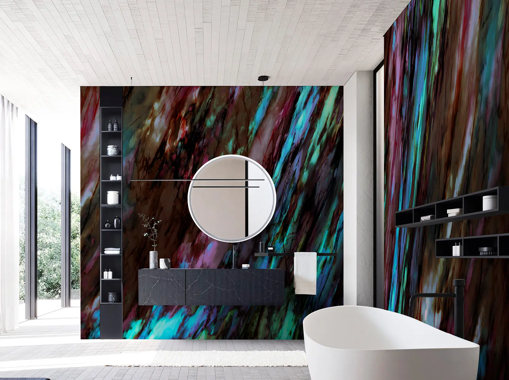 WallPepper - Holo Marble