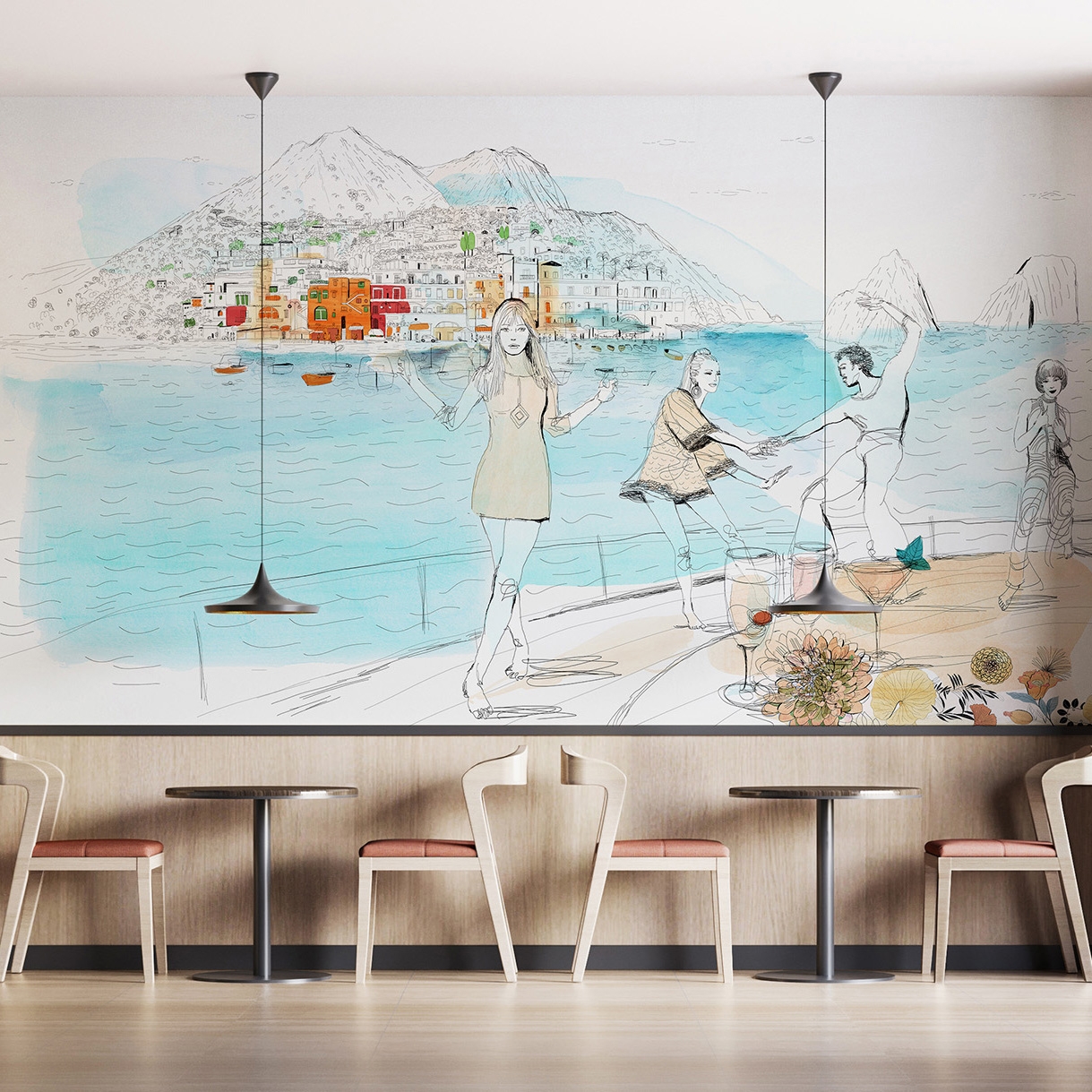 Mostra il prodotto I love Capri del produttore WallPepper