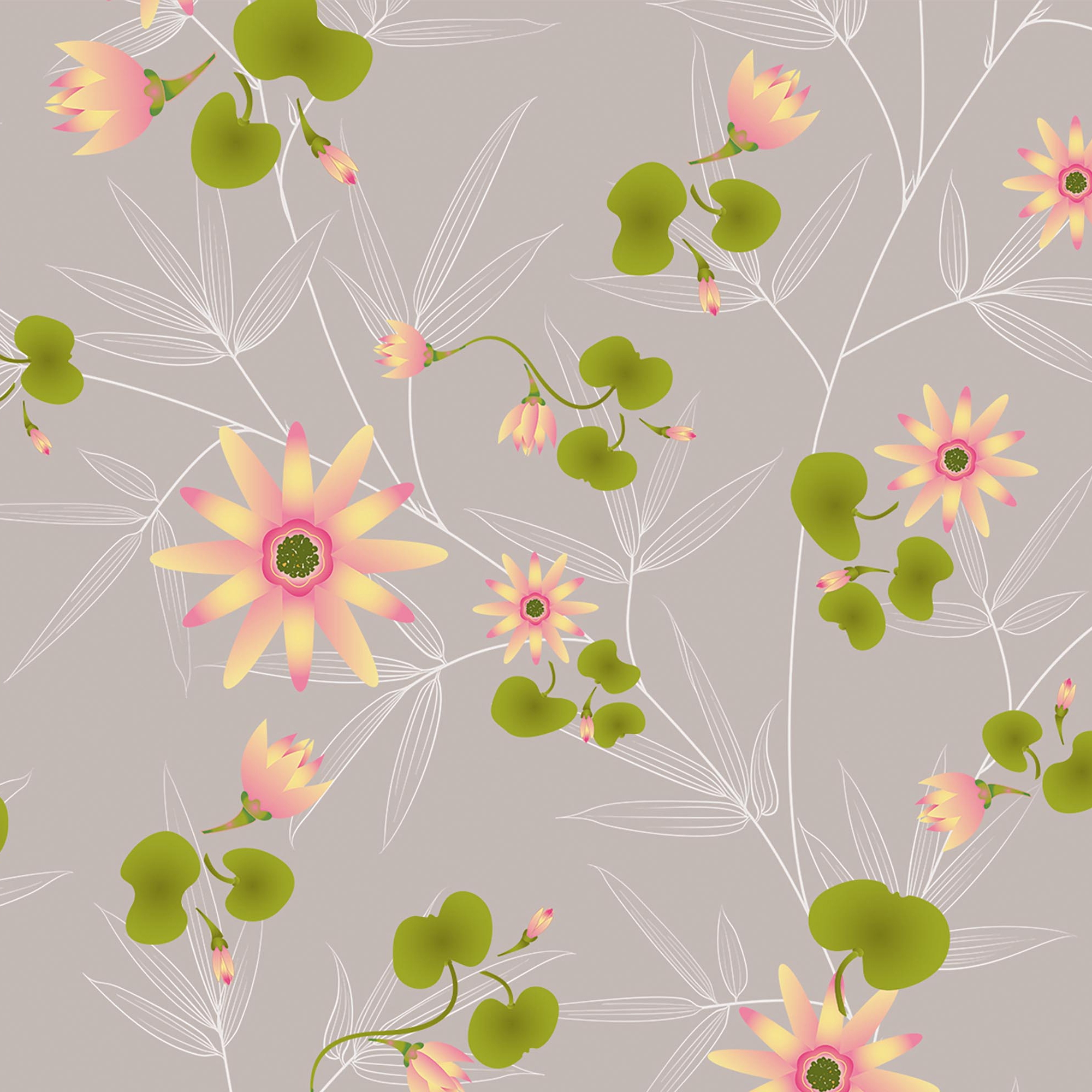 flora & fauna | aqua lilium