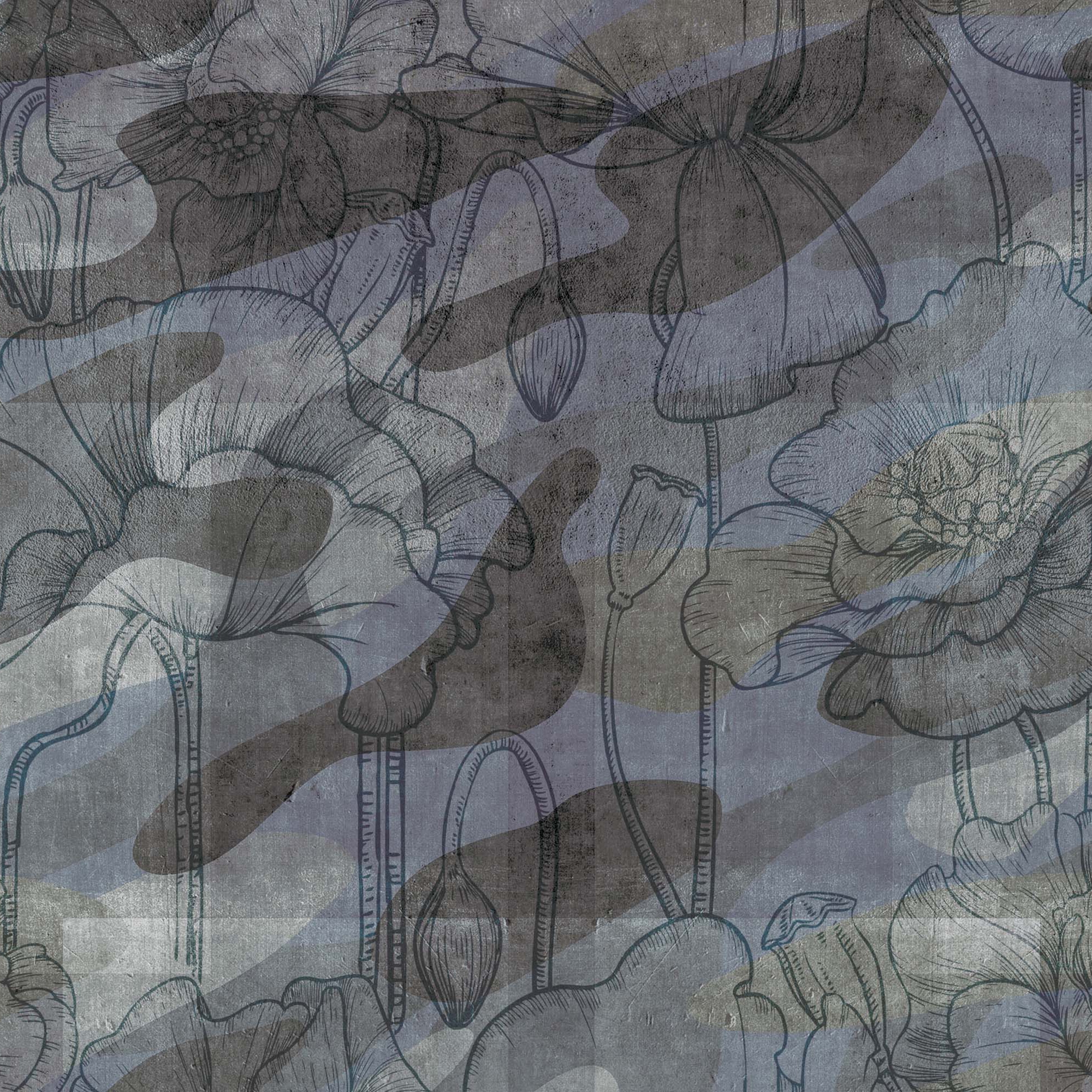military | floral camouflage