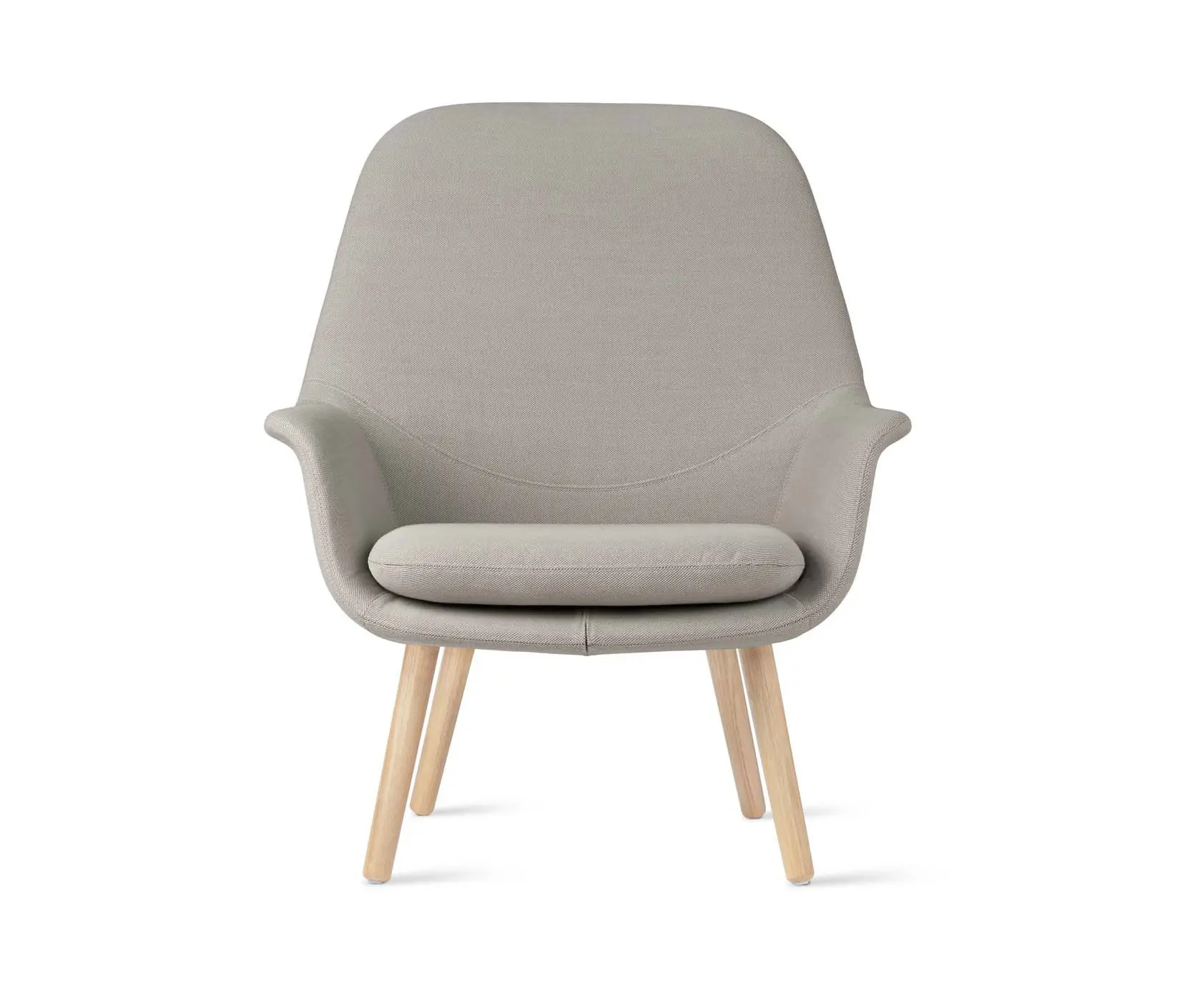 ICONS OF DENMARK - Smile Lounge High Back Wood Base