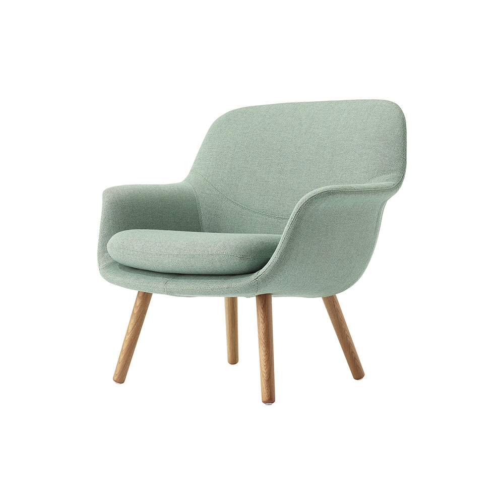 Produkt Smile Lounge Low Back Wood Base des Herstellers ICONS OF DENMARK anzeigen