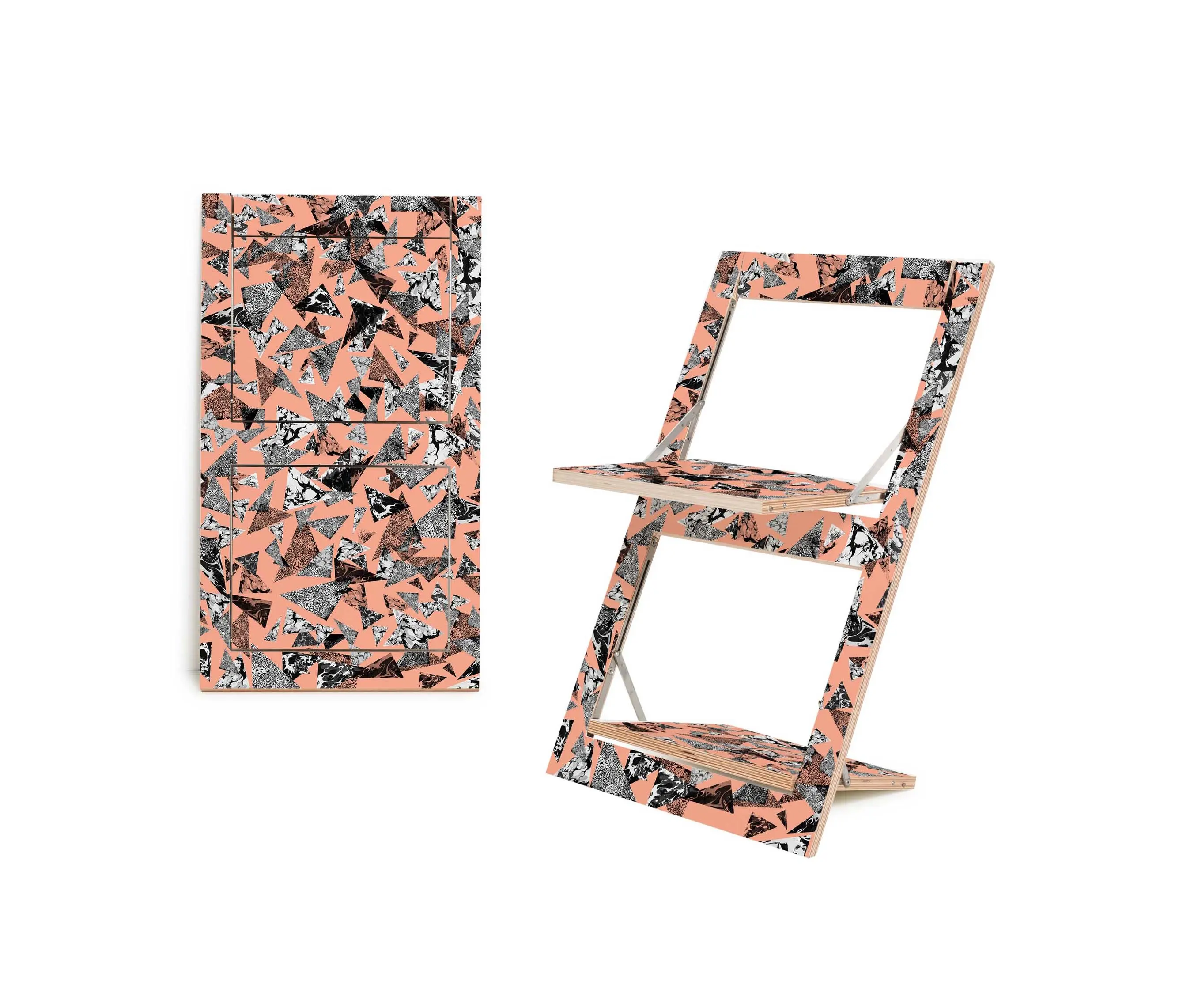 Ambivalenz - Fläpps Folding Chair | PS Collage 3 by Pattern Studio