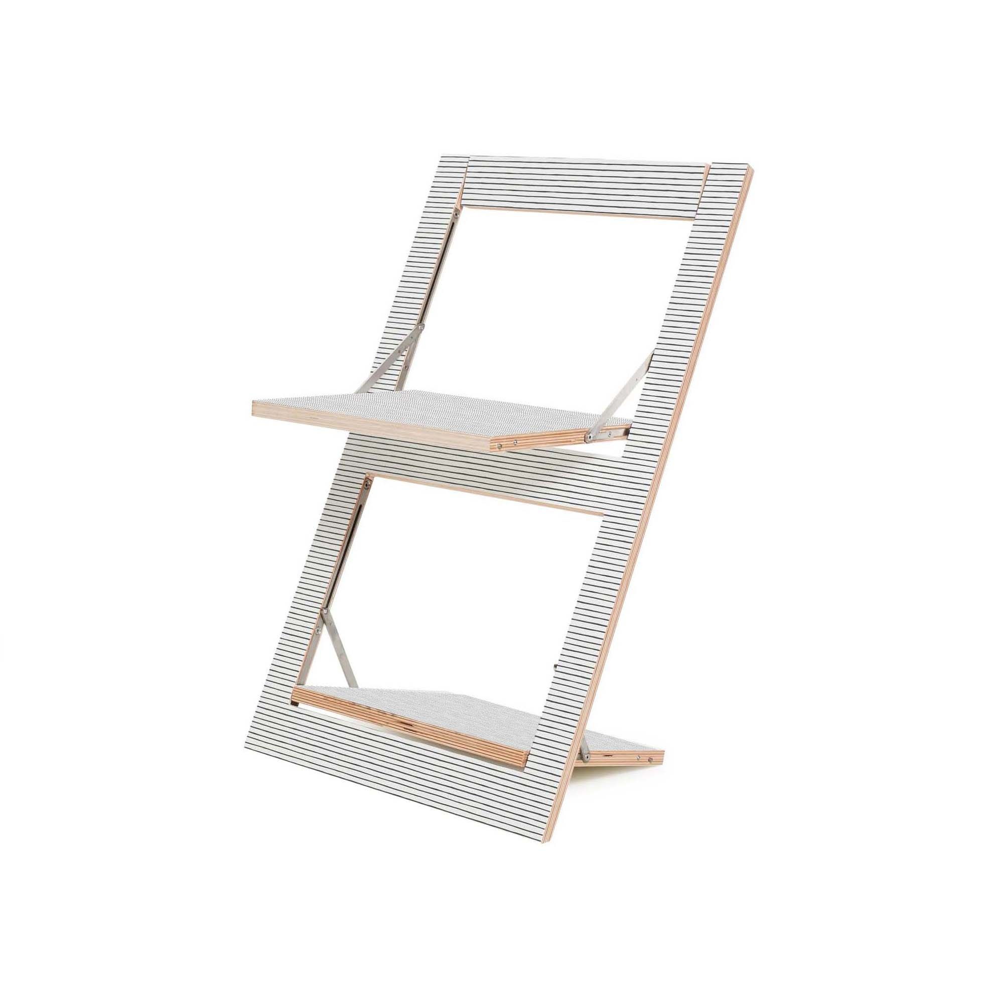 Fläpps Chaise pliante | Watercolor Stripes by Kind of Style