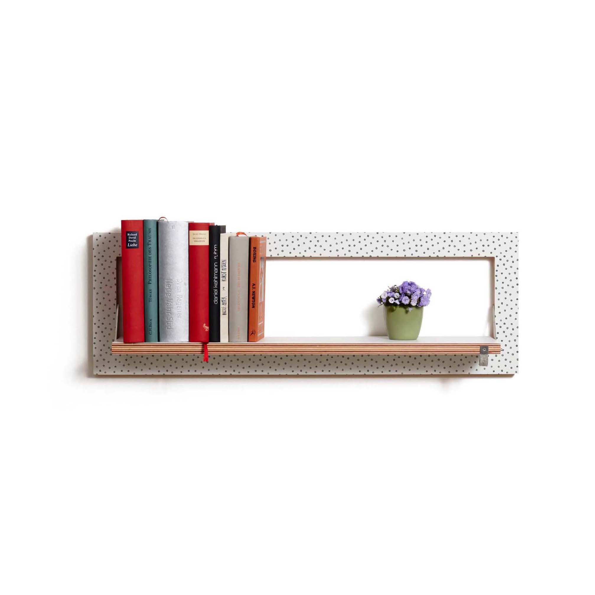 Fläpps Shelf 80x27-1 | Watercolor Dots by Kind of Style