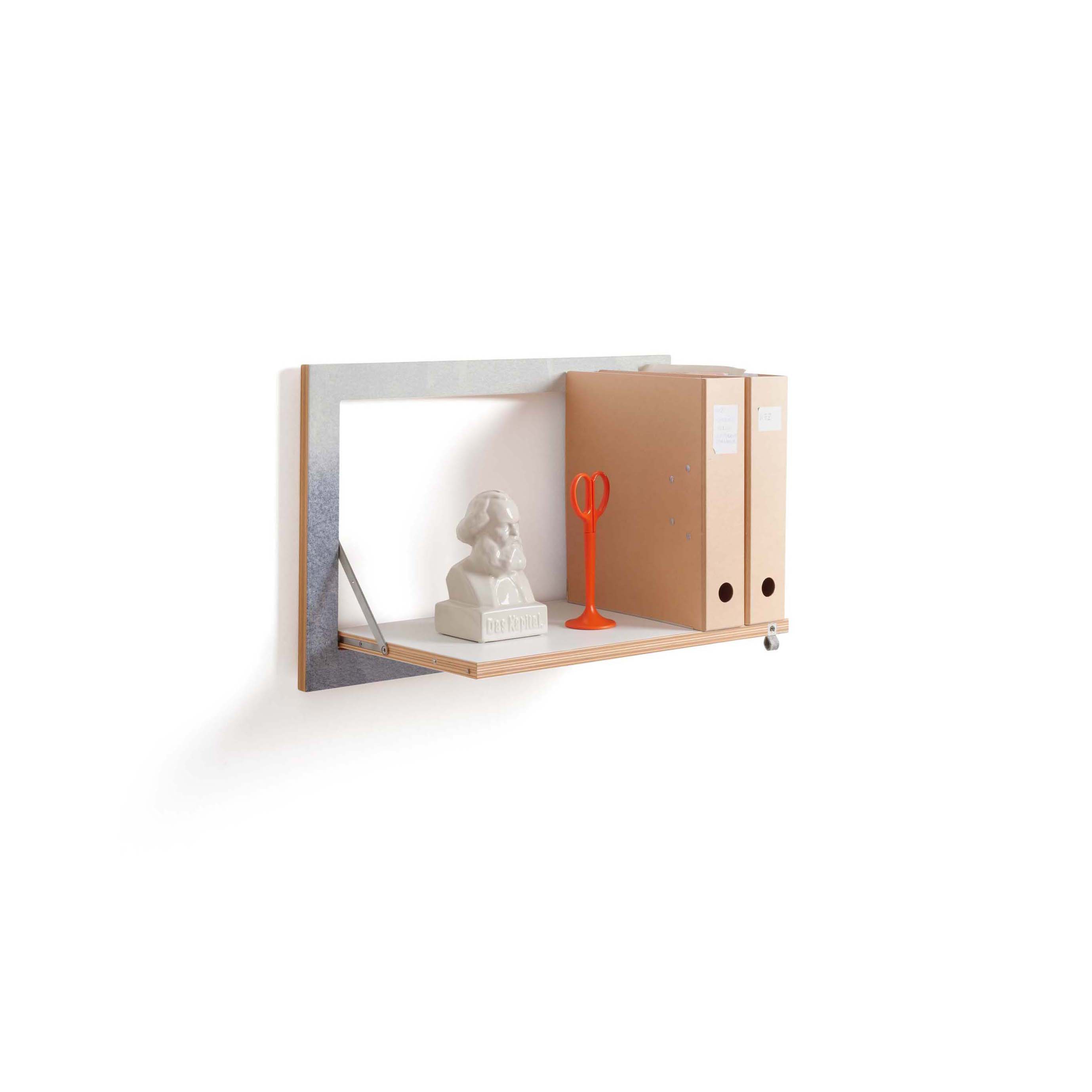 Fläpps Shelf 60x40-1 | Fading Grey by Monika Strigel