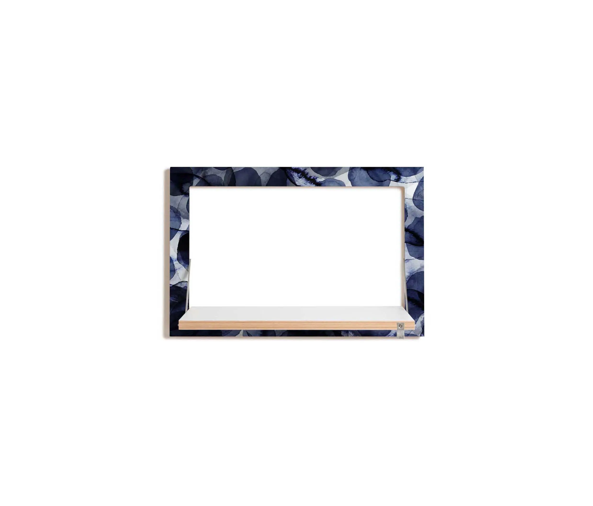 Ambivalenz - Fläpps Shelf 60x40-1 | Bubbles Indigo by Pattern Studio