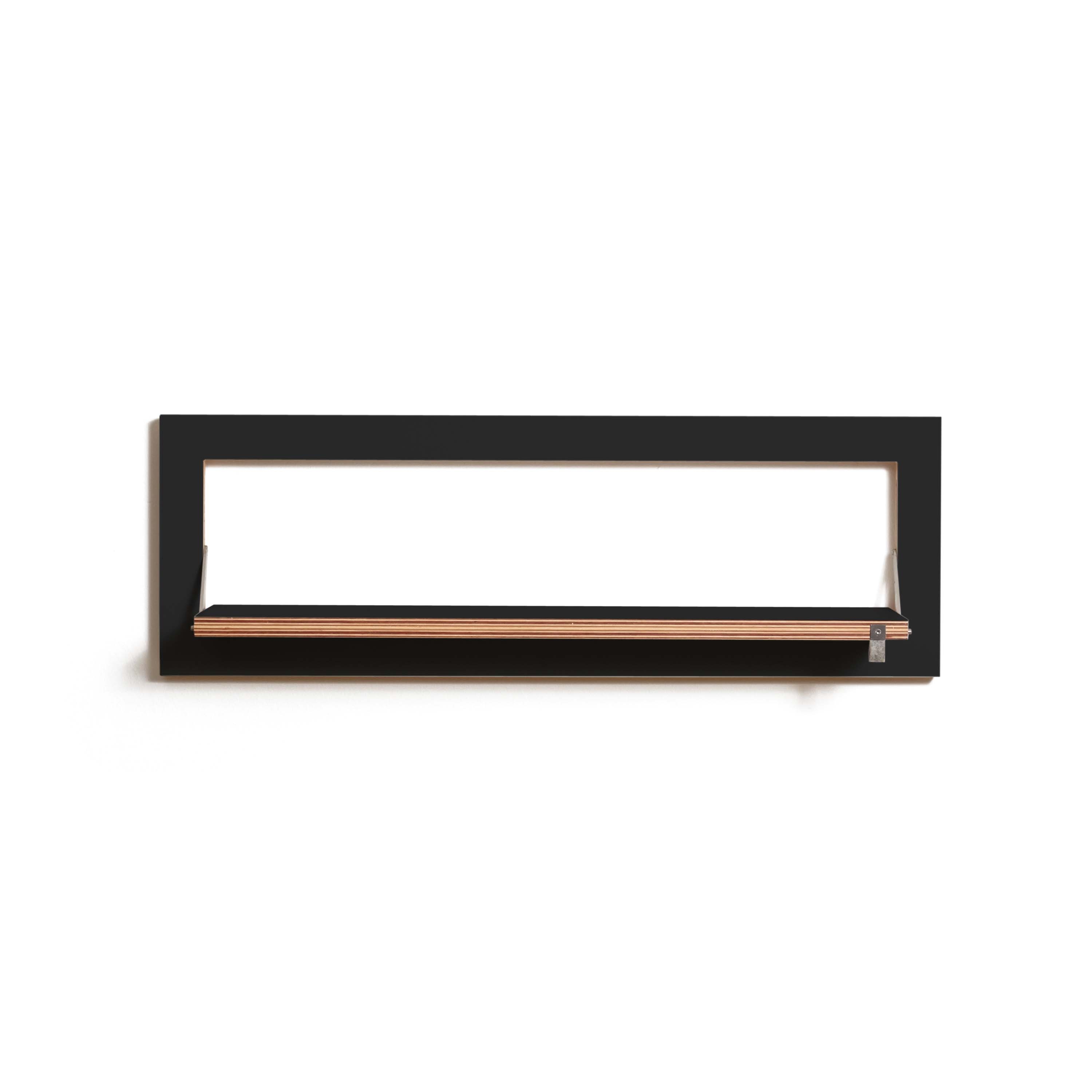 Fläpps Shelf 80x27-1 | Black