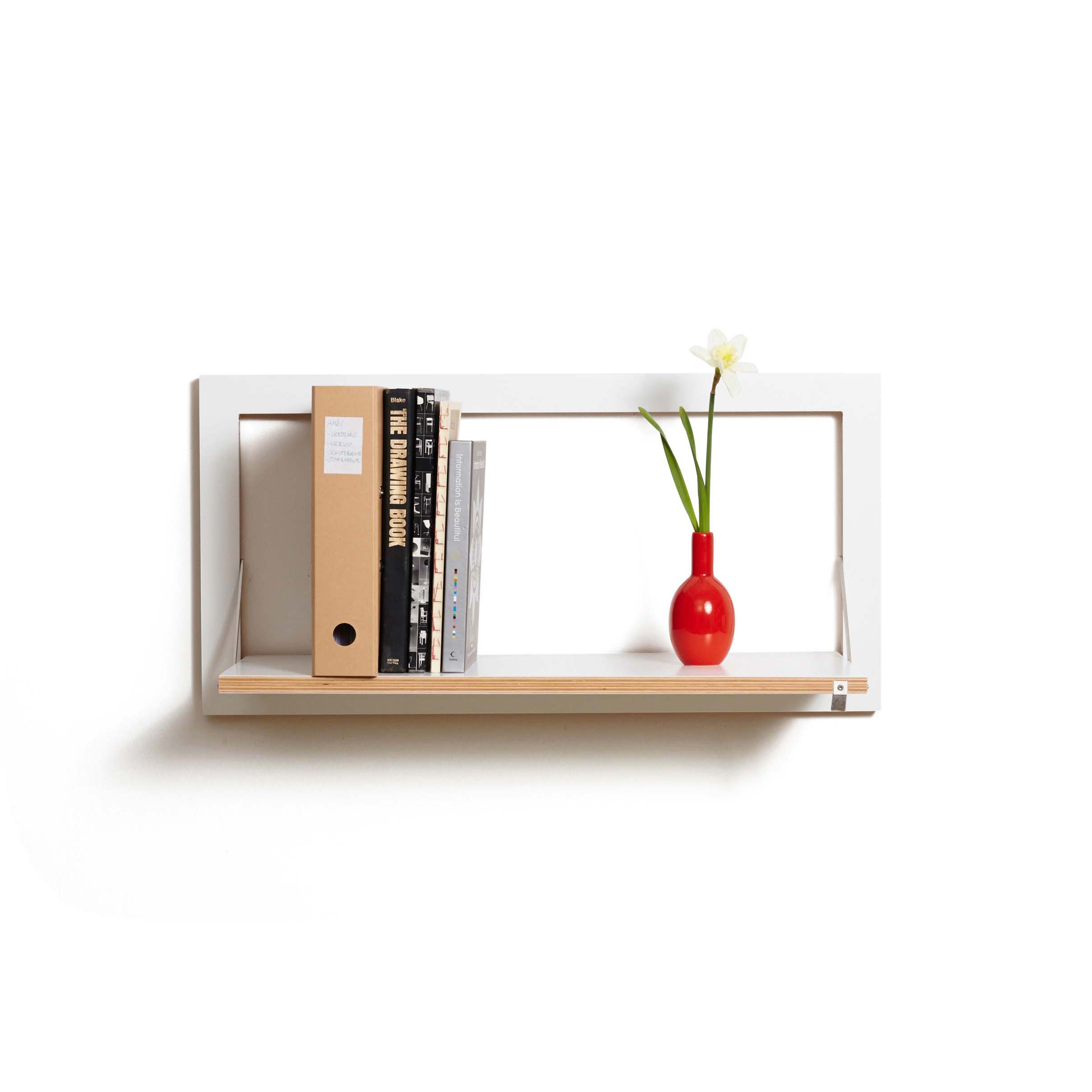 Mostrar el producto Fläpps Shelf 80x40-1 | White del fabricante Ambivalenz