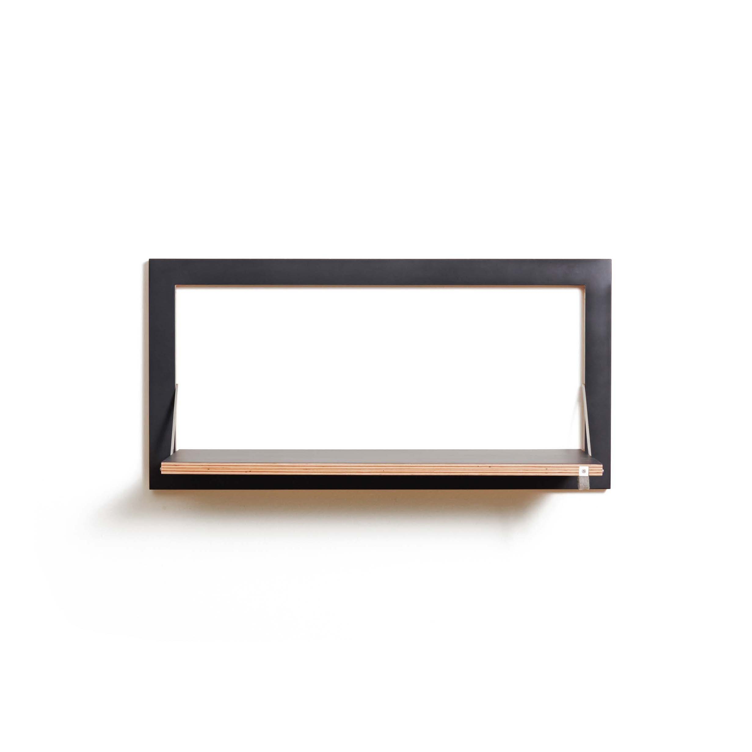 Fläpps Shelf 80x40-1 | Black