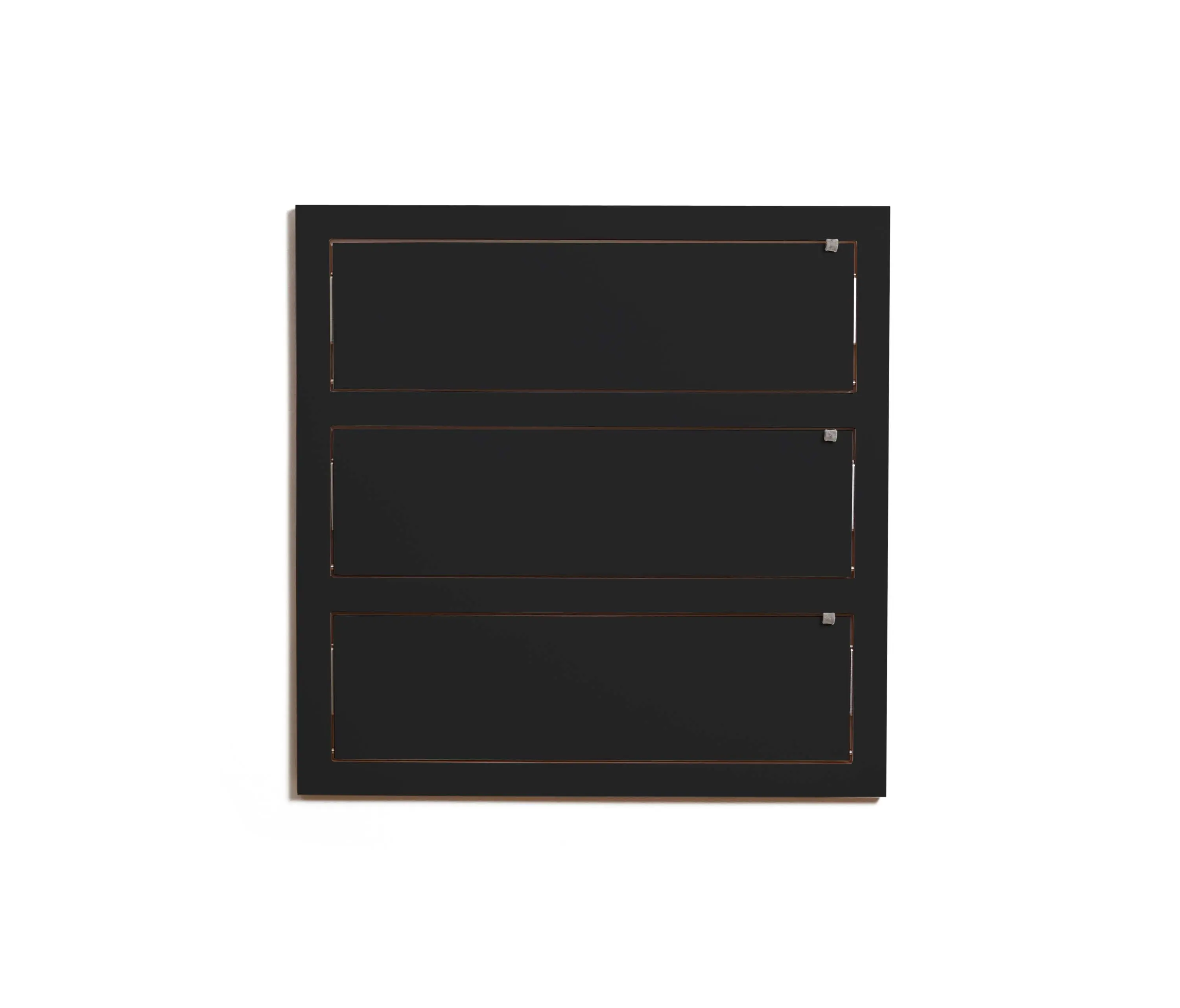 Ambivalenz - Fläpps Étagère 80x80-3 | Noir