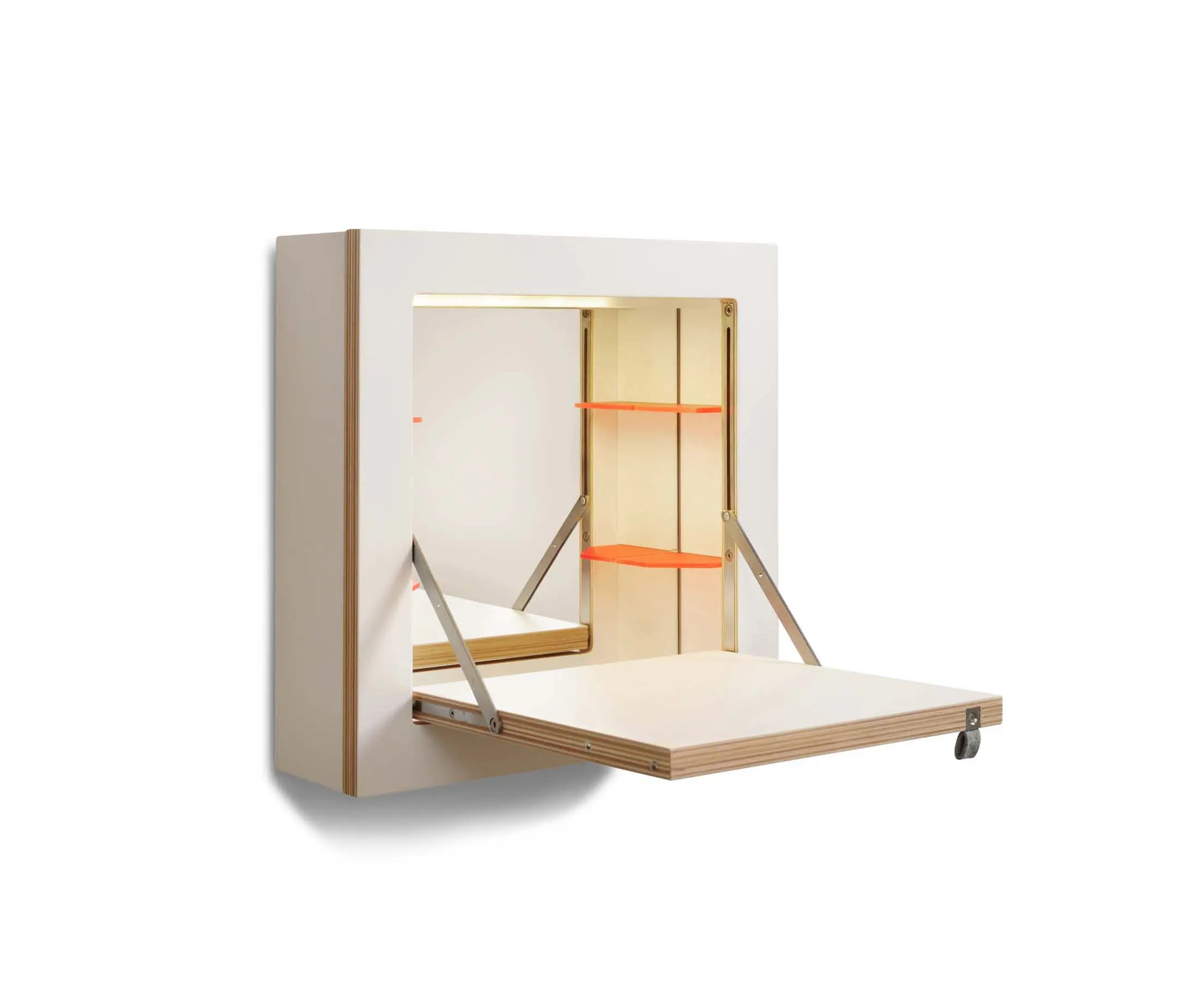 Ambivalenz - Fläpps Schminktänk Vanity Cabinet | White (With Lighting)