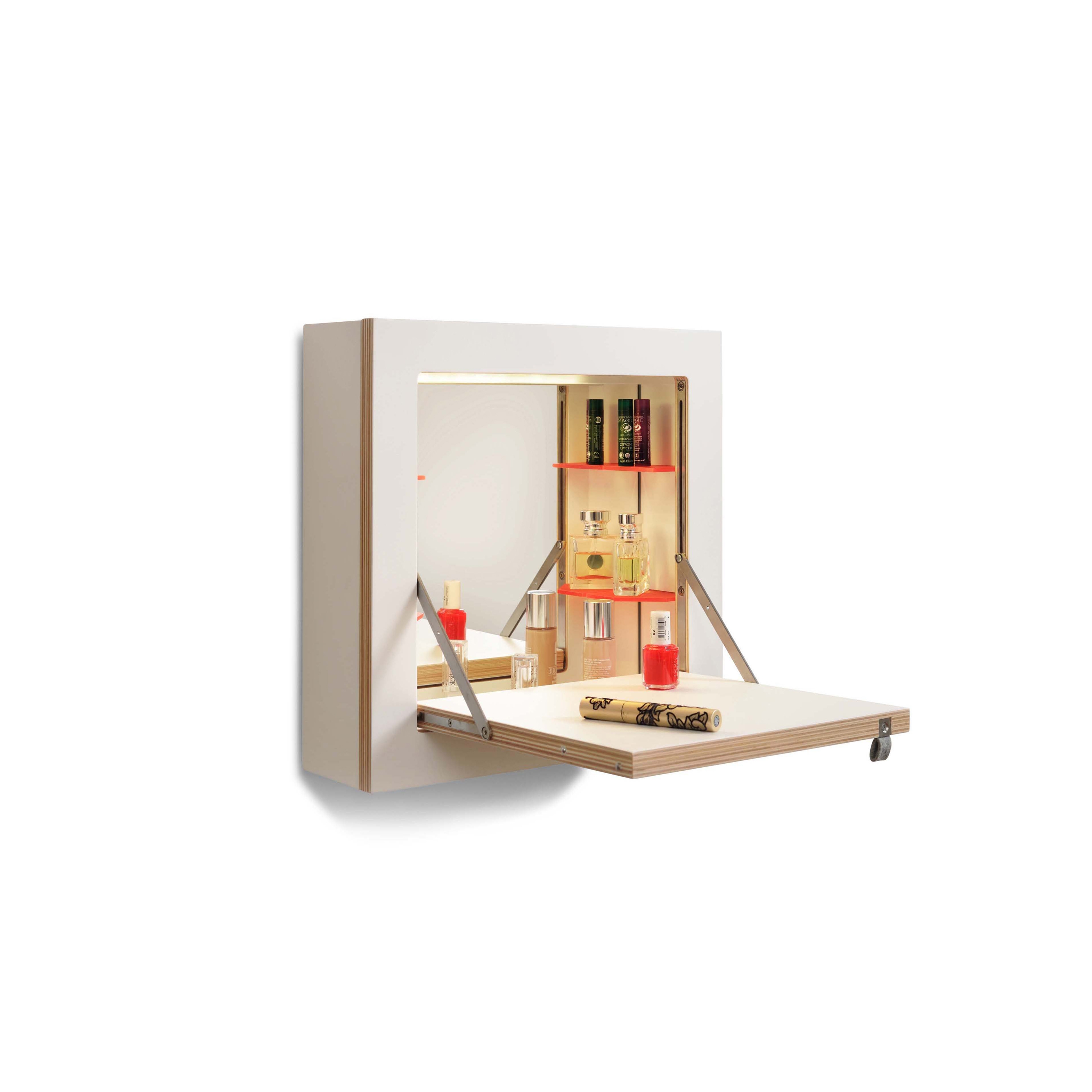 Afficher le produit Fläpps Coffret à maquilage Schminktank | Blanc (avec éclairage) du fabricant Ambivalenz