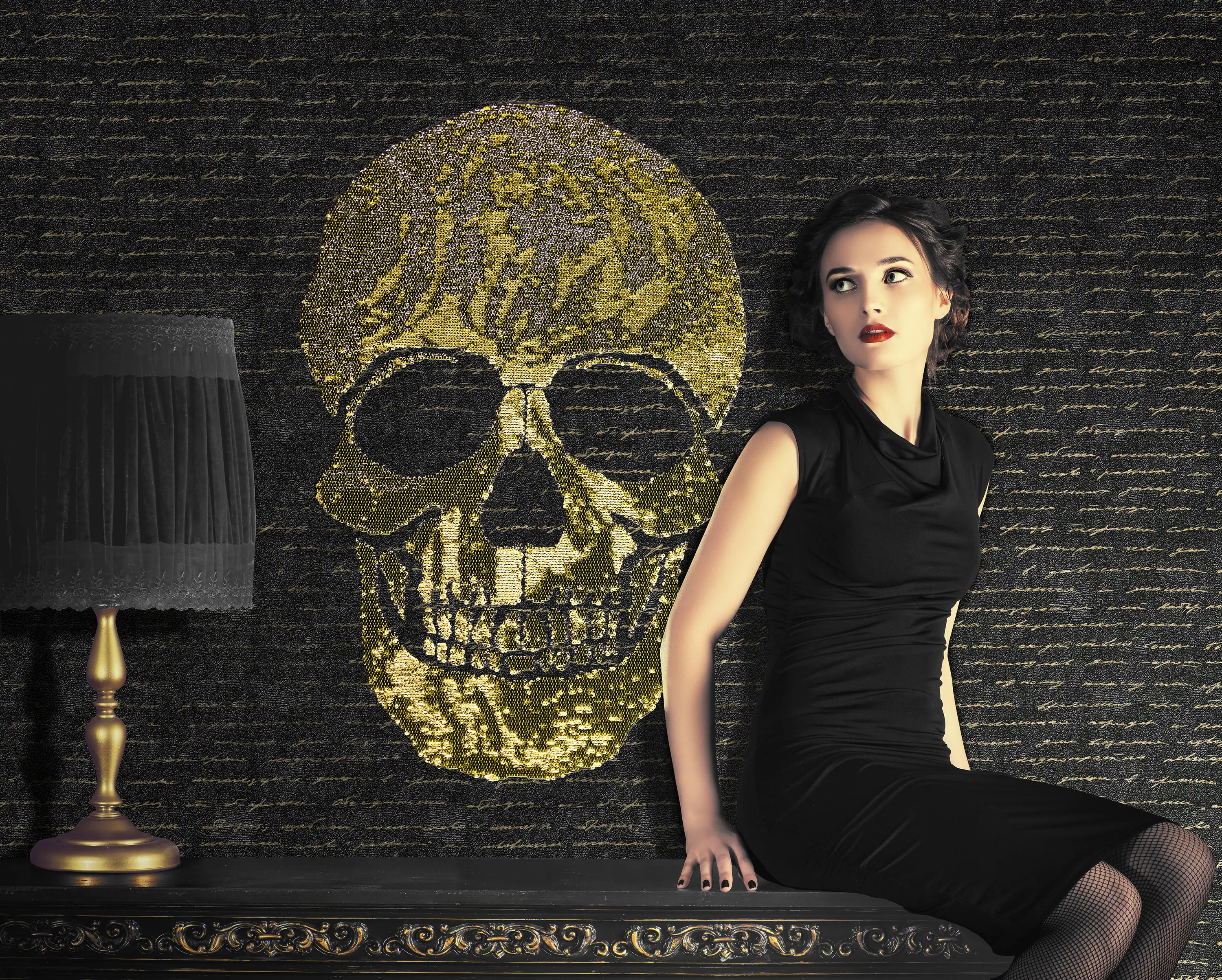 INSTABILELAB - Backgrounds oroNero | Codice 03