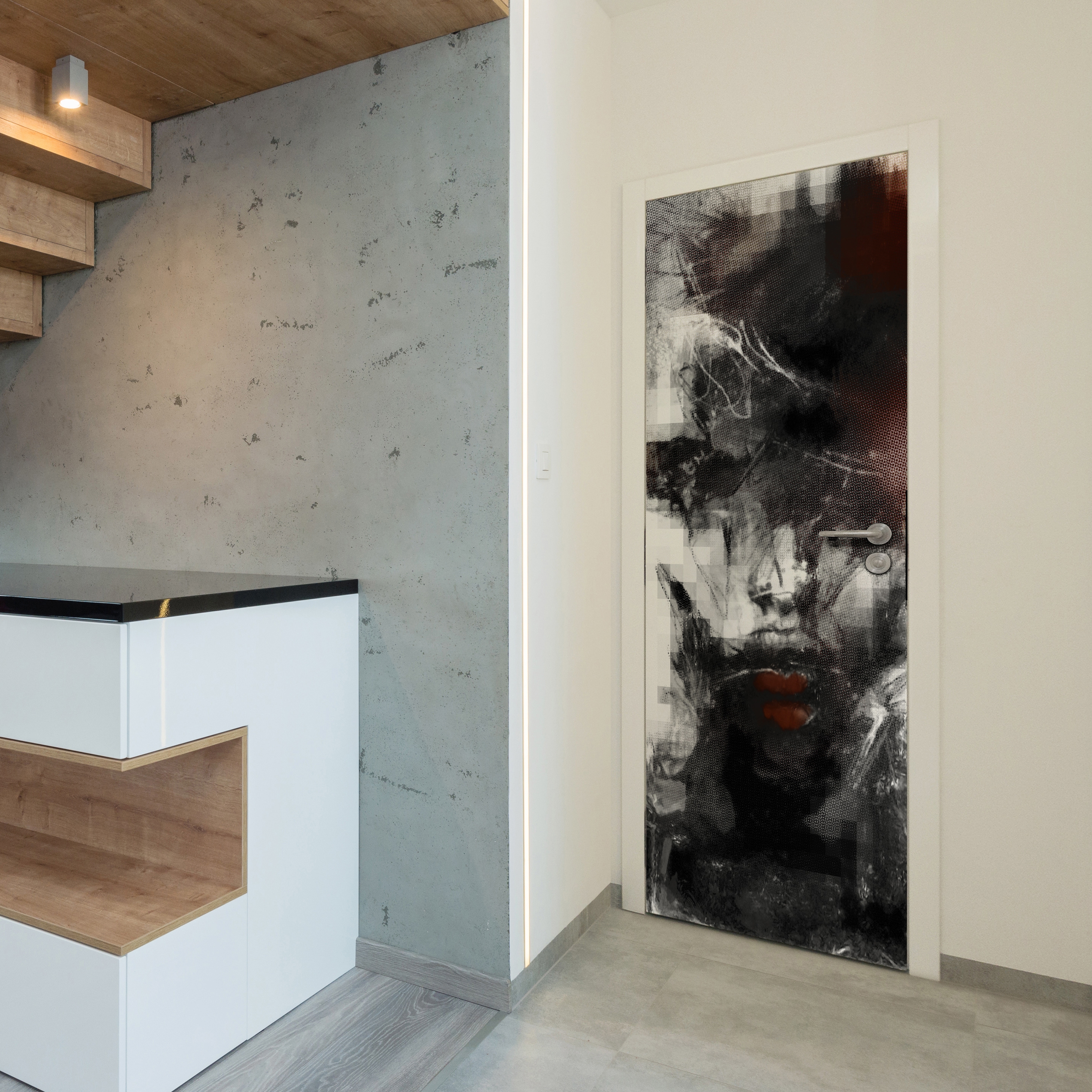 Display product Doorpaper | Kiss from manufacturer INSTABILELAB