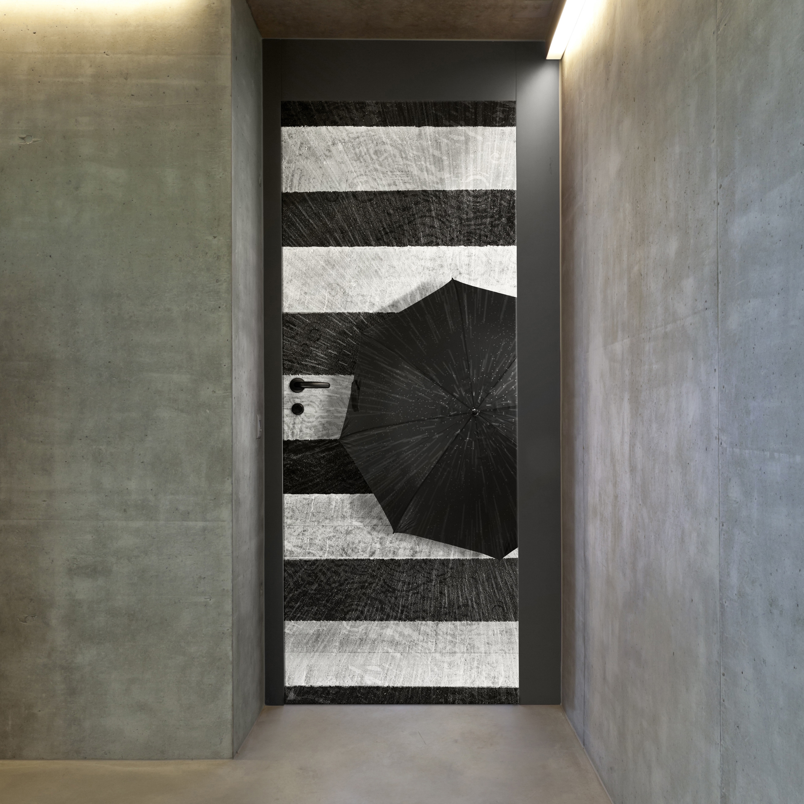 Display product Doorpaper | Zebrano from manufacturer INSTABILELAB