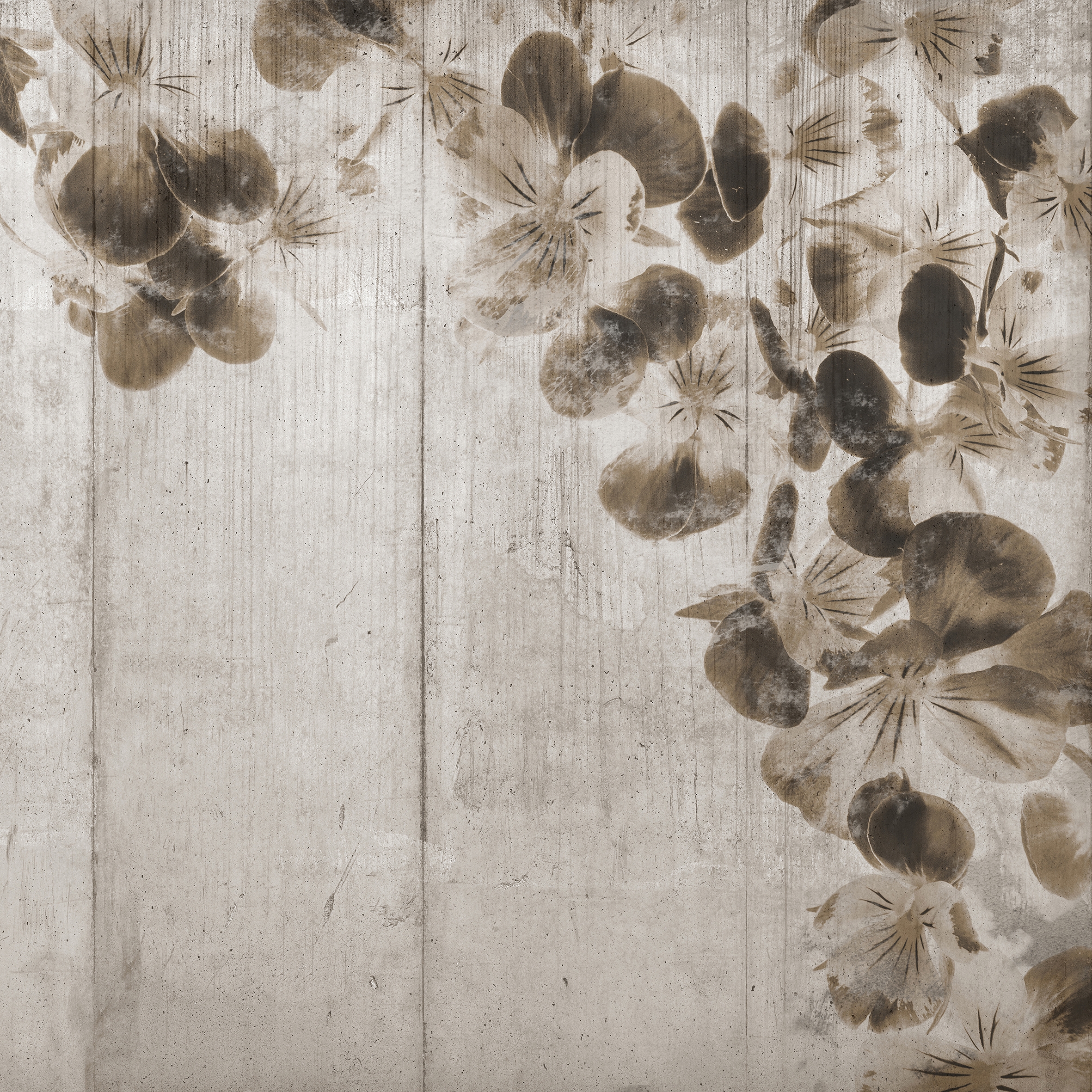 Flowered Cement