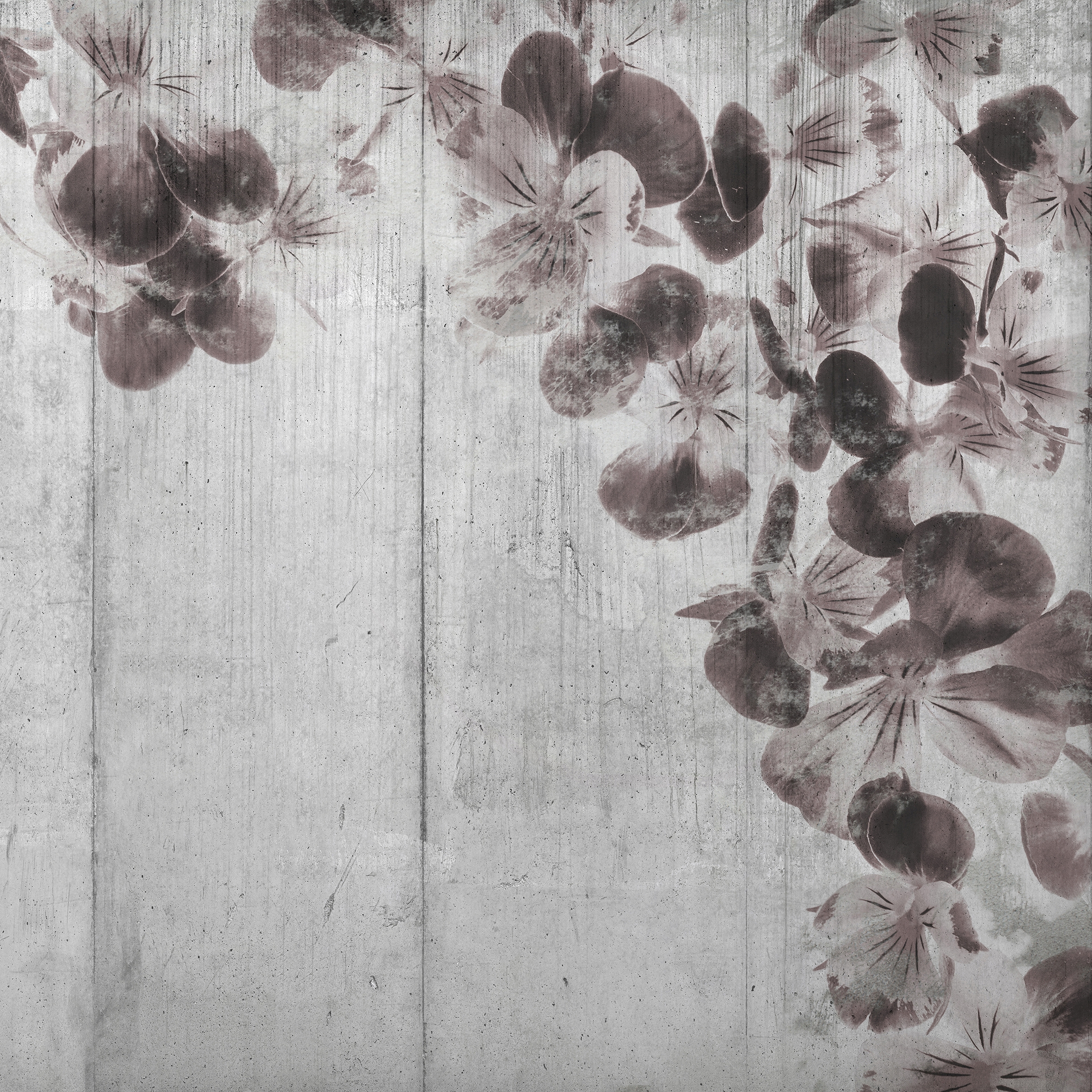 Flowered Cement