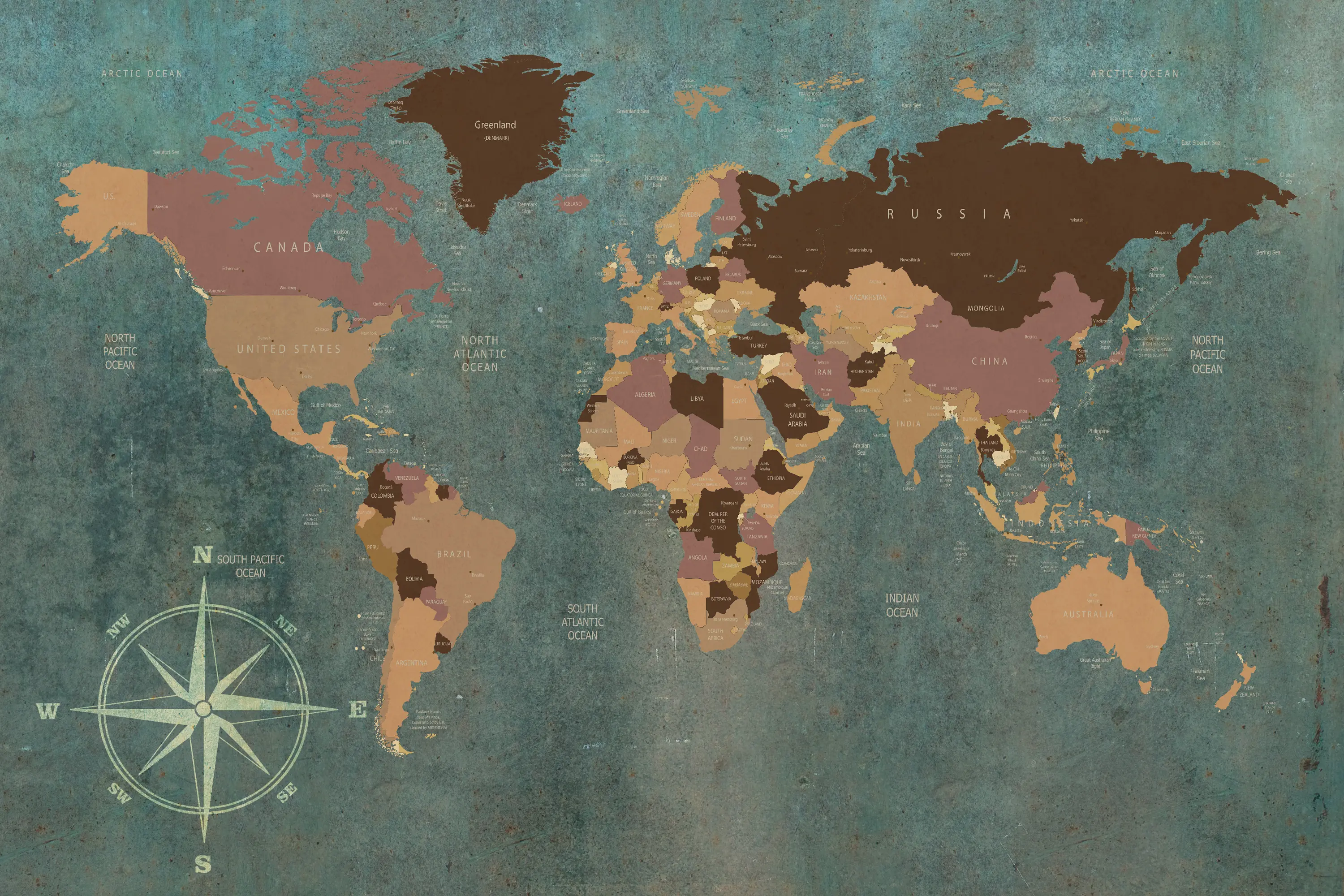 INSTABILELAB - World Map