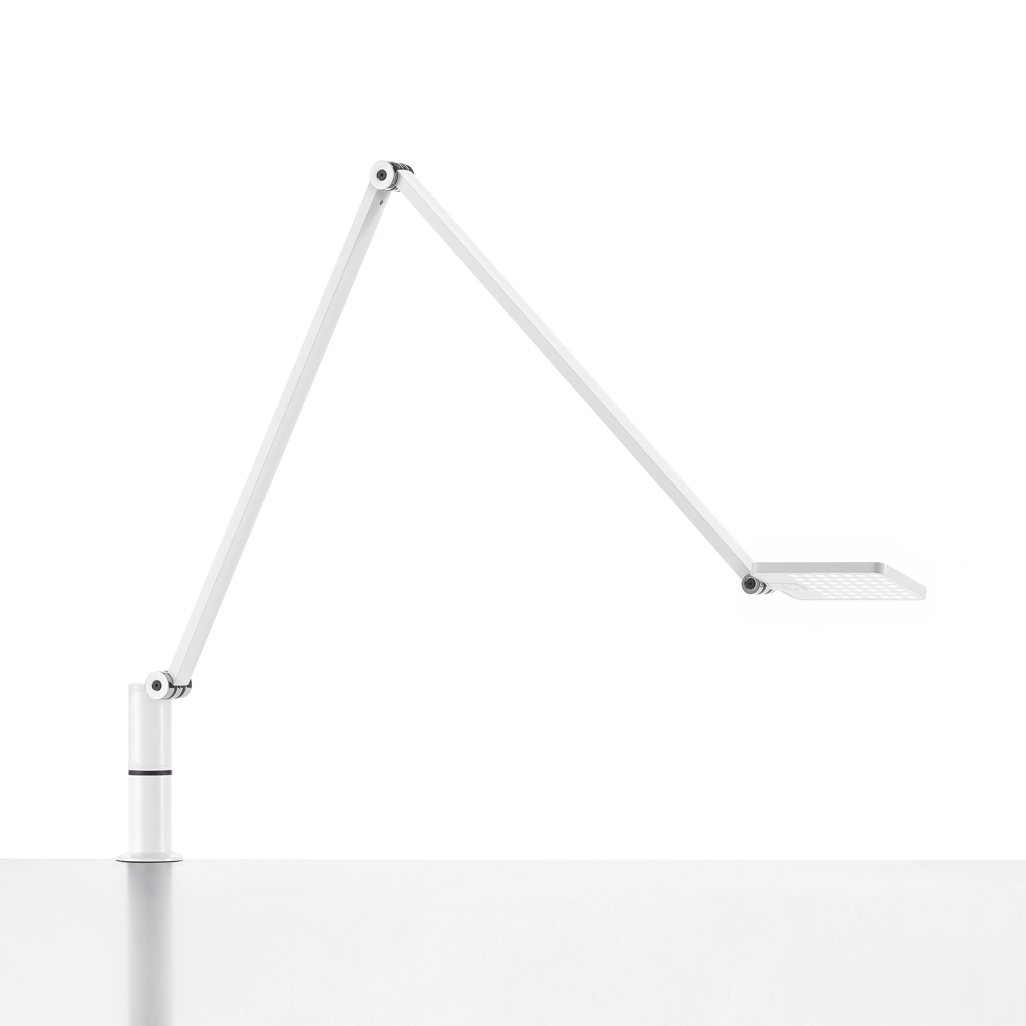 Attenzia task 3.000 K, mit Zwinge 1 (10-50mm), weiß