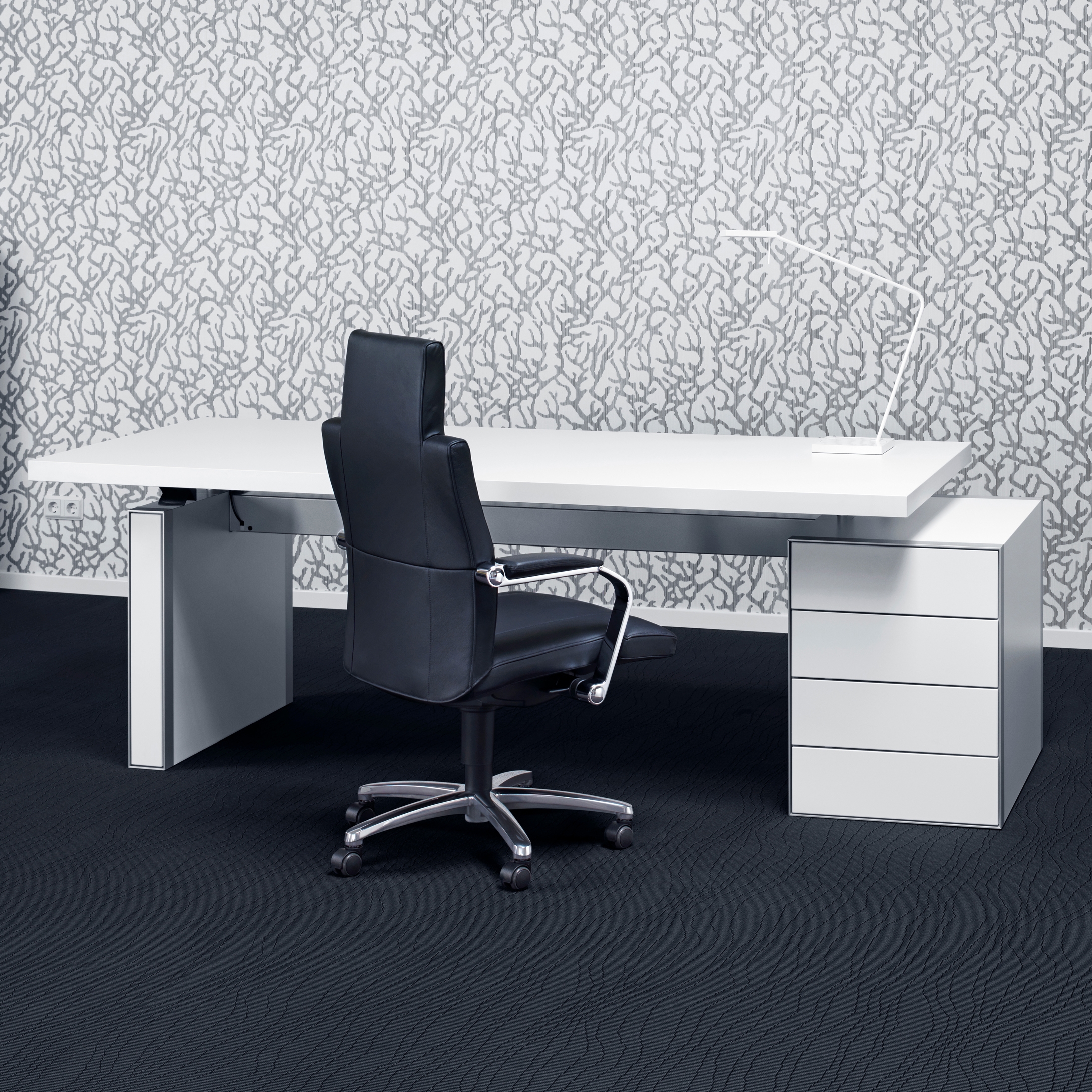 Vertoon produk Domino Desk van vervaardiger Fleischer Büromöbelwerk