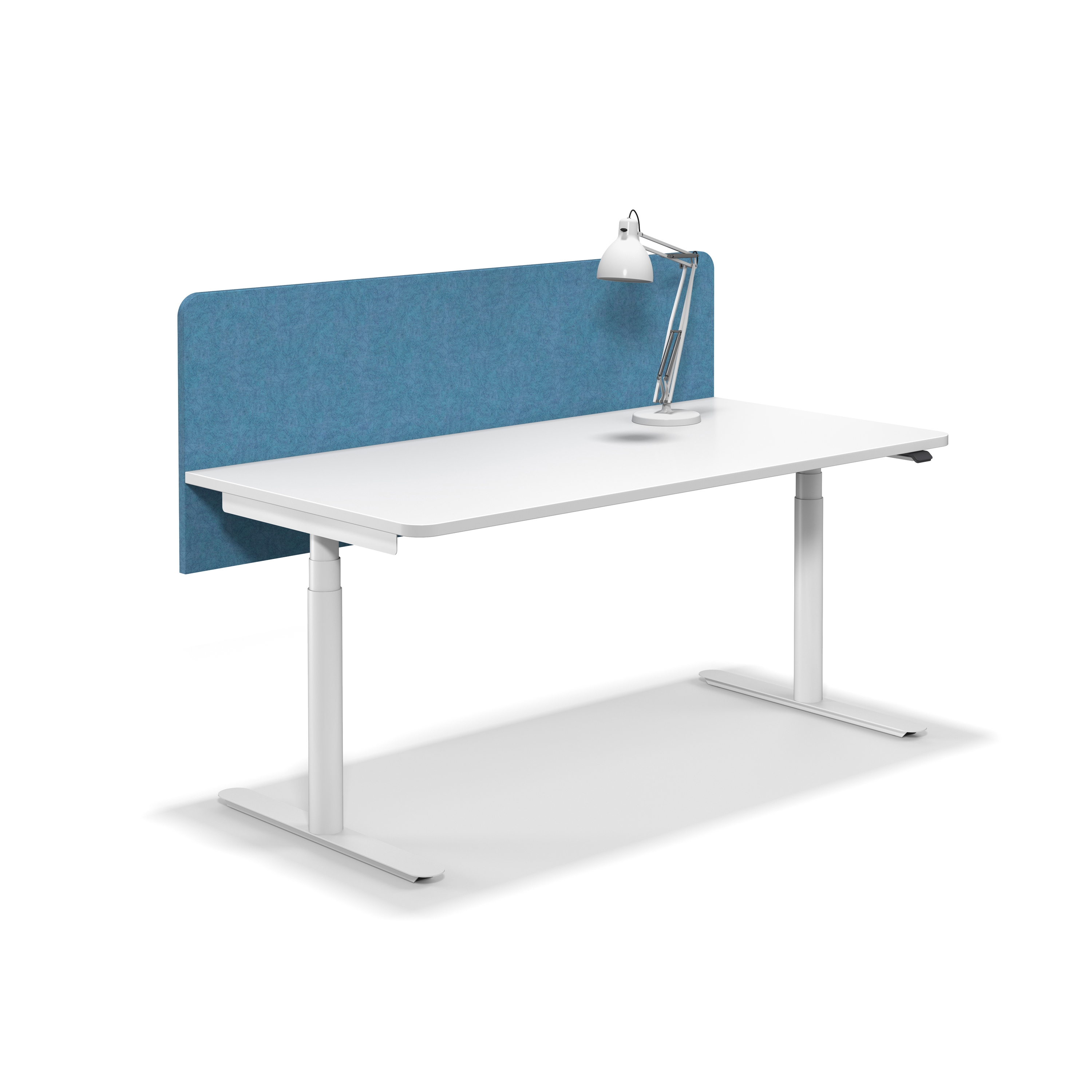 Vertoon produk Flow Workstation van vervaardiger Fleischer Büromöbelwerk