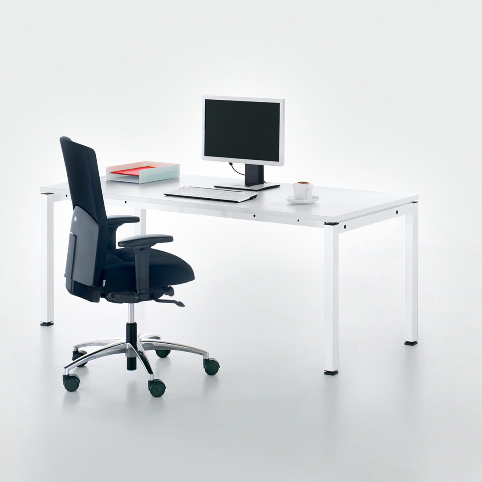 Vertoon produk Globo Workstation van vervaardiger Fleischer Büromöbelwerk