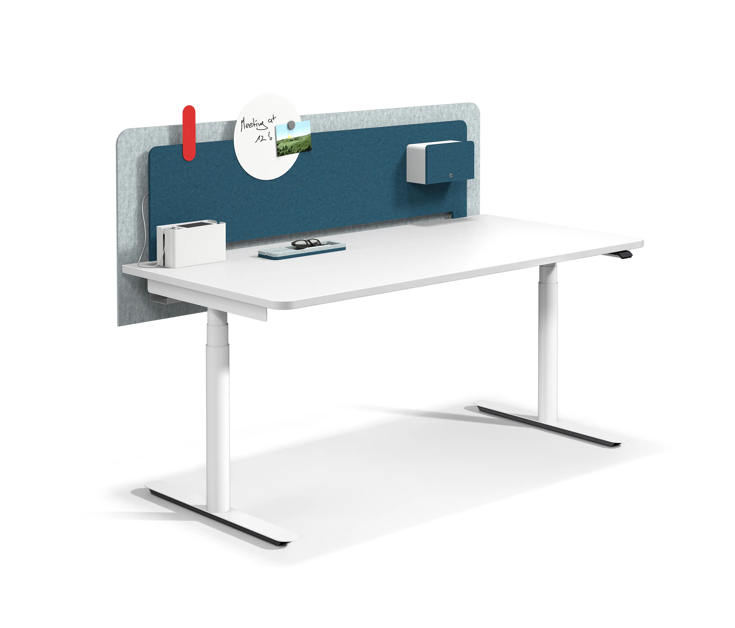 Fleischer Büromöbelwerk - Frame Table screen