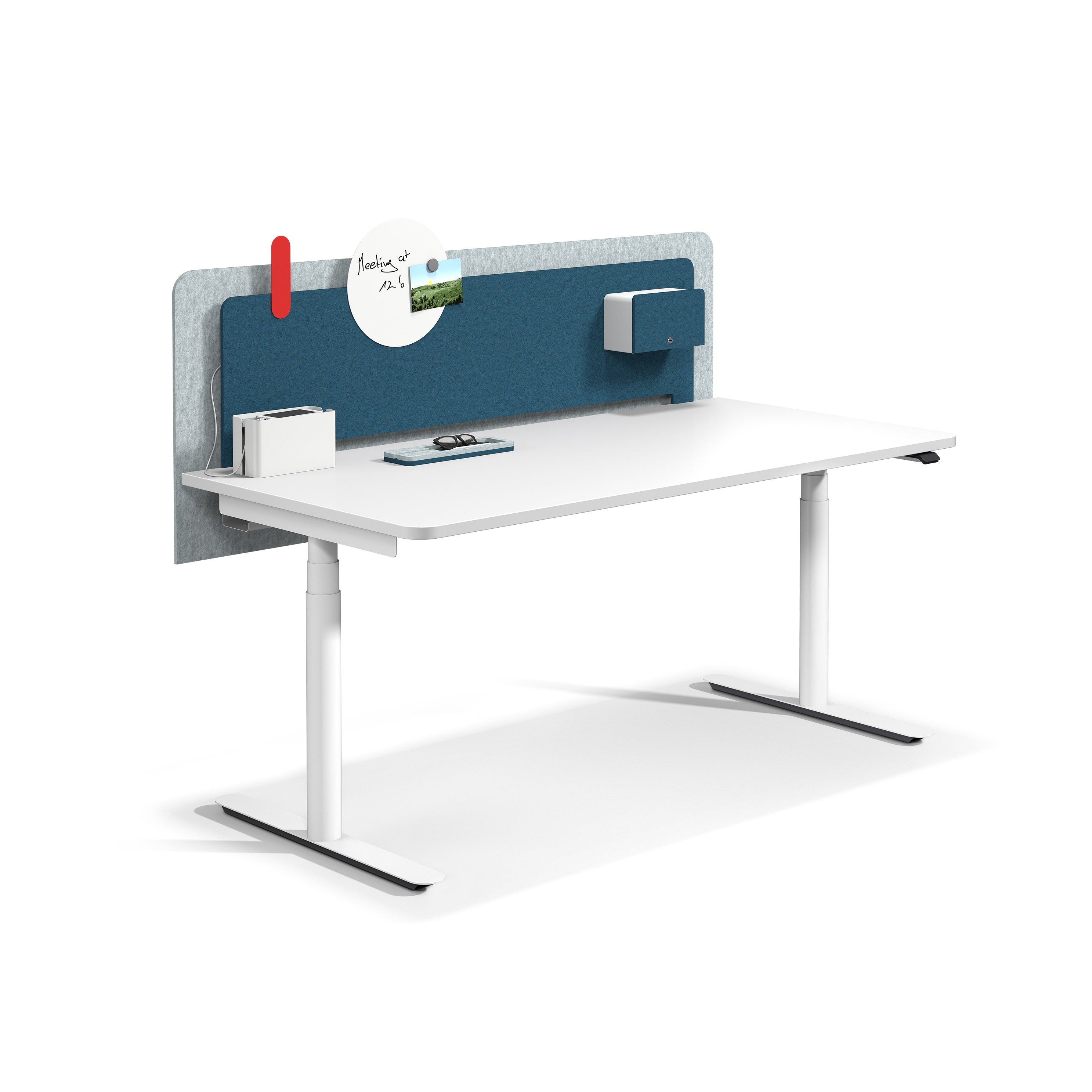 Mostra il prodotto Frame Table screen del produttore Fleischer Büromöbelwerk