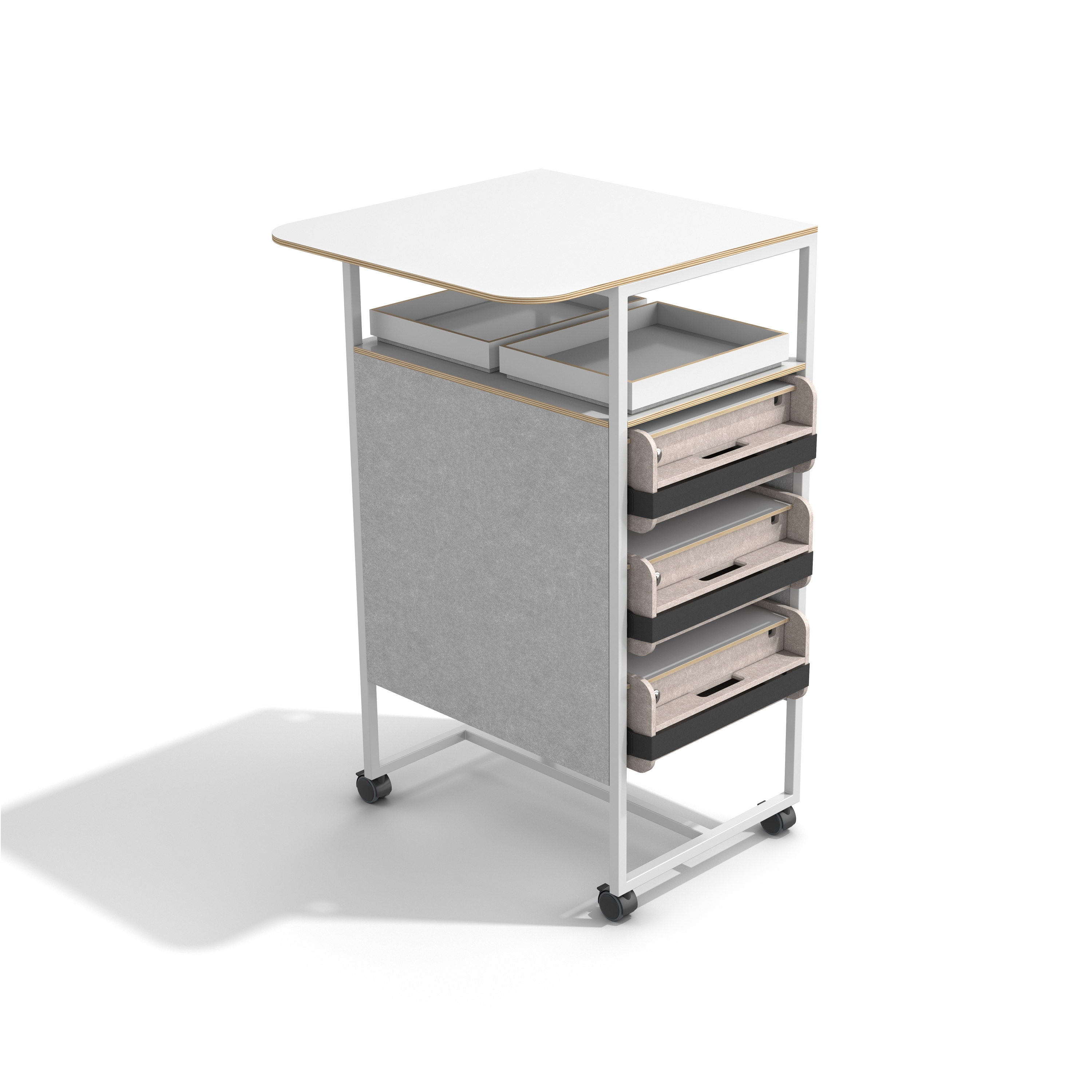 Mostrar el producto Neo Station Mobile Collection Station del fabricante Fleischer Büromöbelwerk