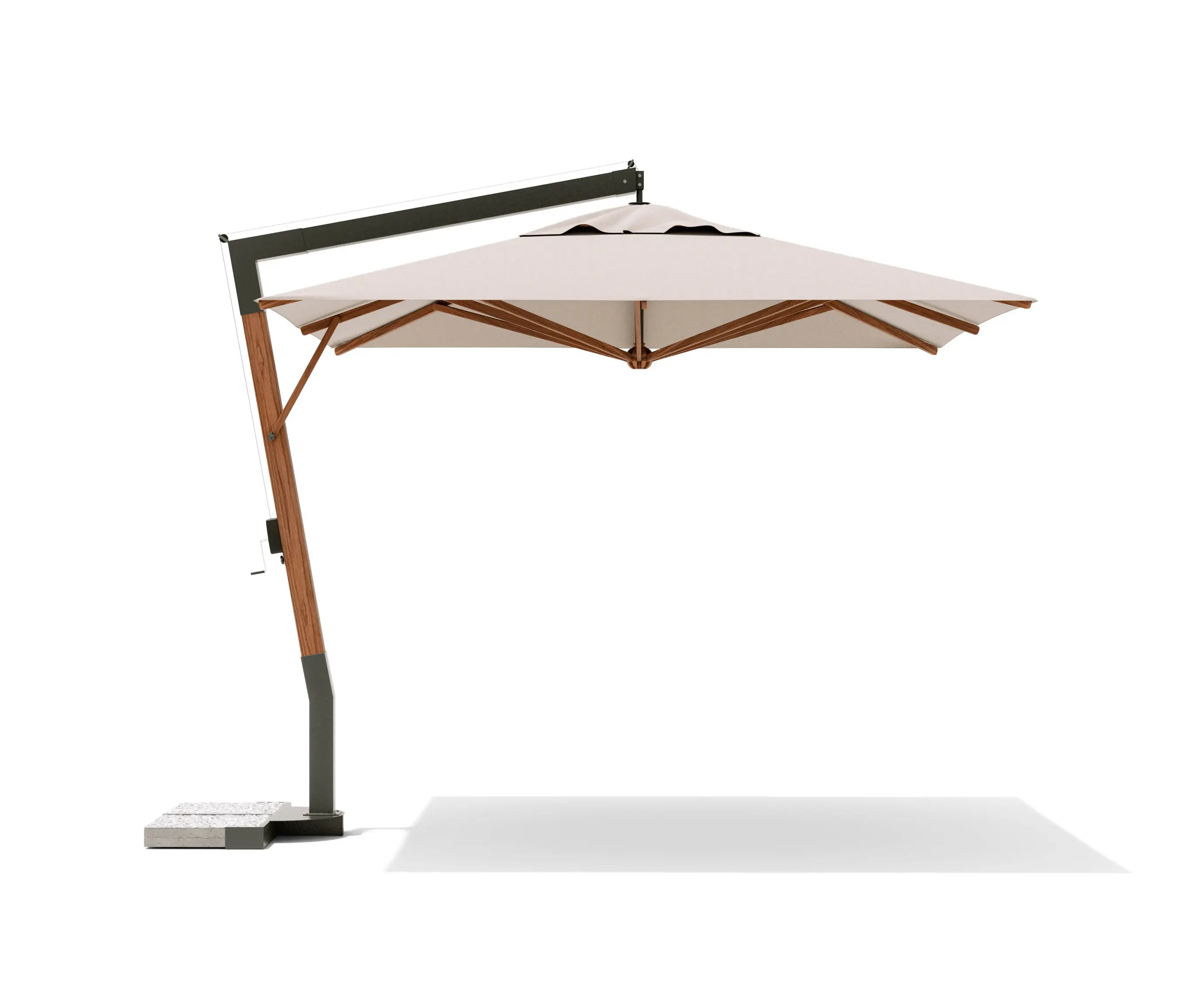 Atmosphera - River Lux Umbrella with lateral structure