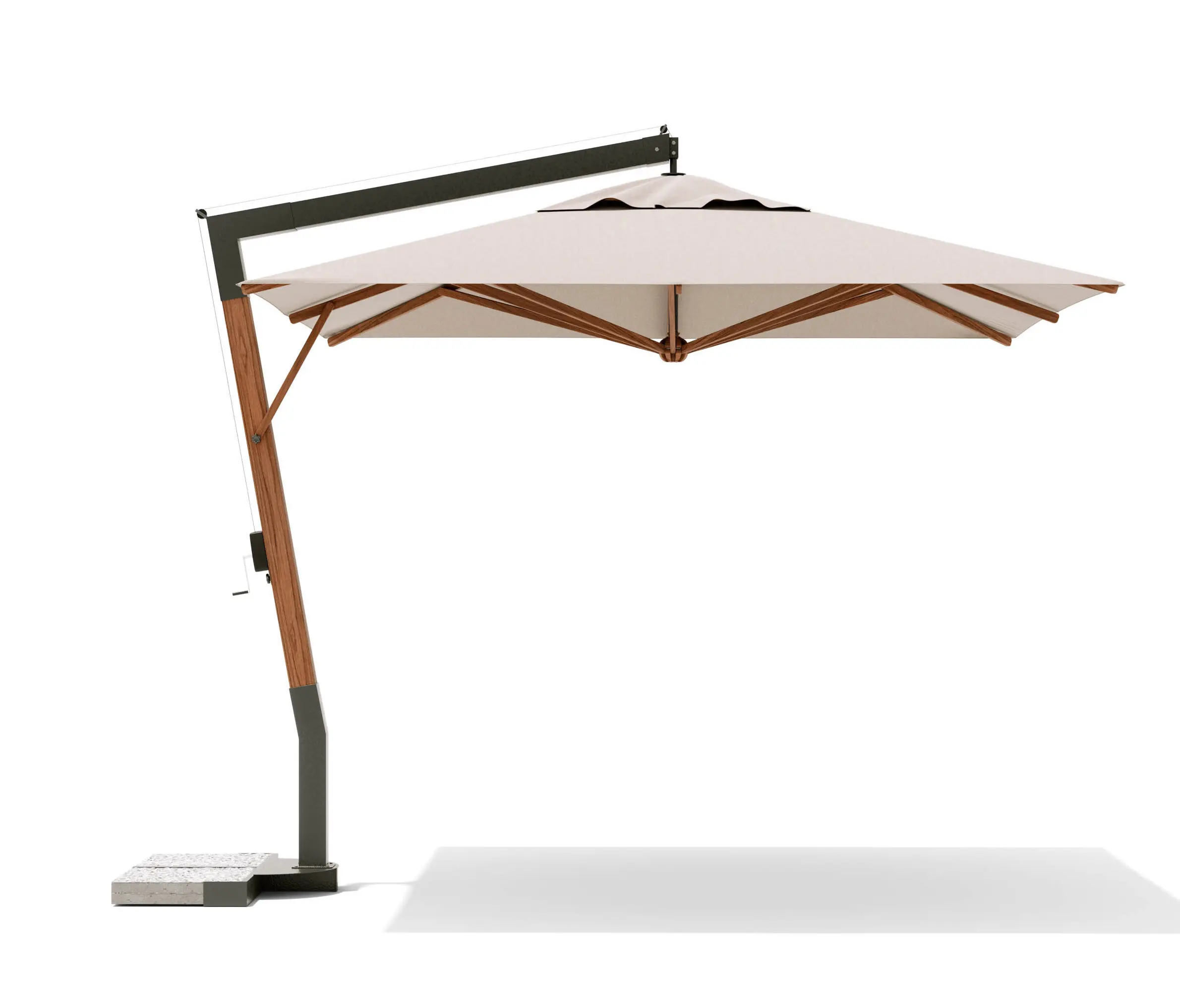 Atmosphera - River Lux Umbrella with lateral structure