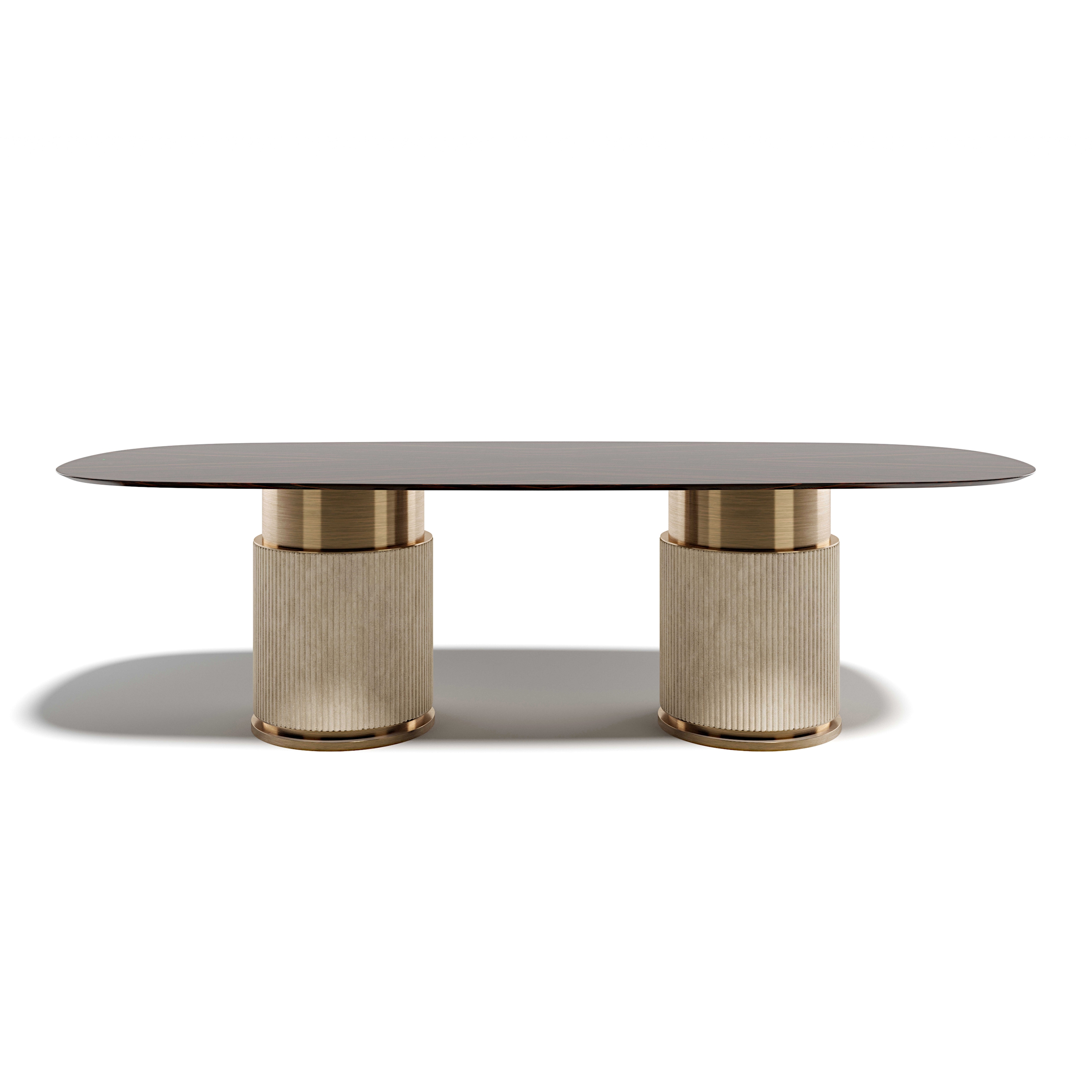 Rock Oval Table
