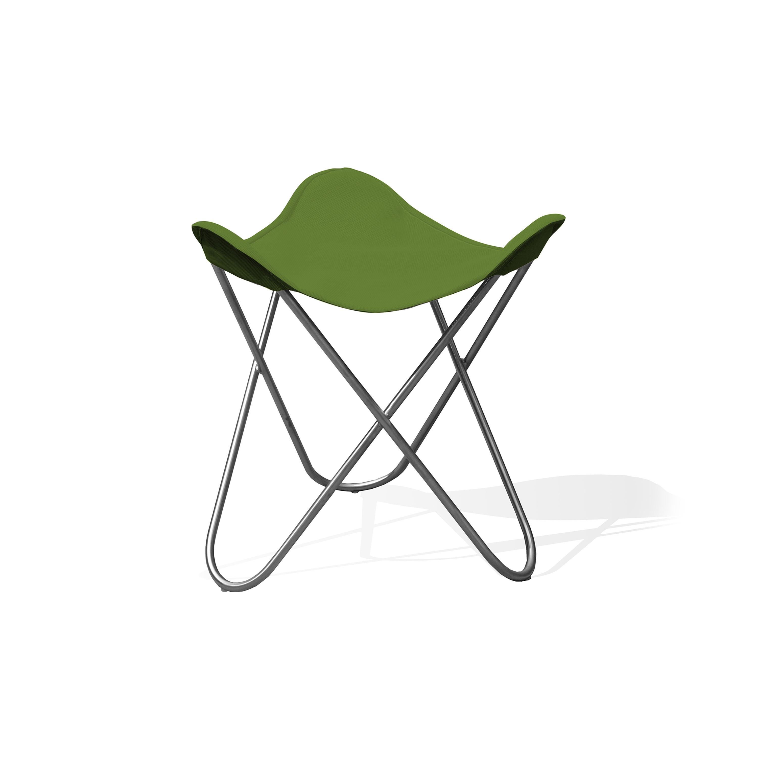 Ottoman für Hardoy Butterfly Chair OUTDOOR Batyline pistazie