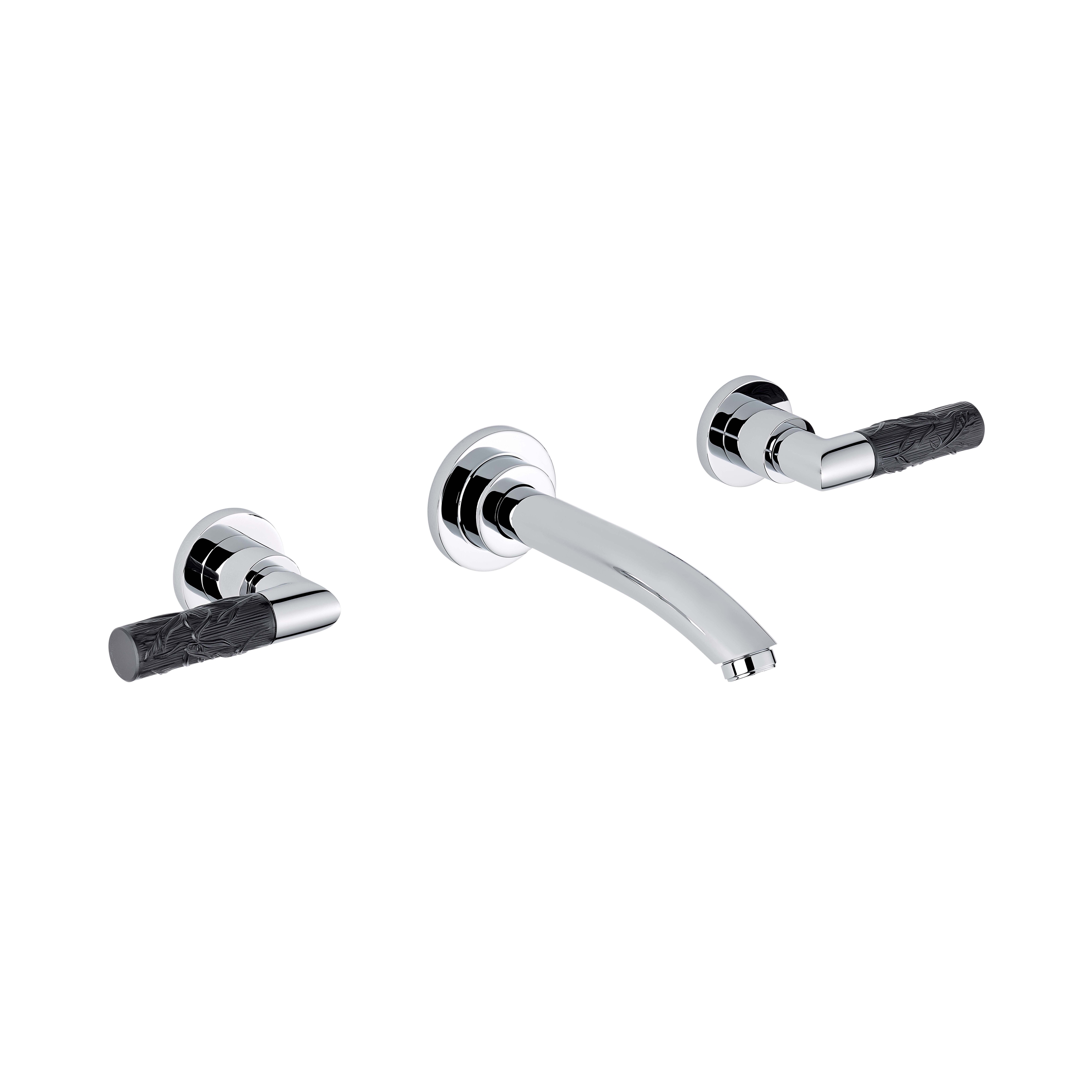Produkt Bambou | Trim only for wall mounted 3-hole basin mixer des Herstellers THG Paris anzeigen