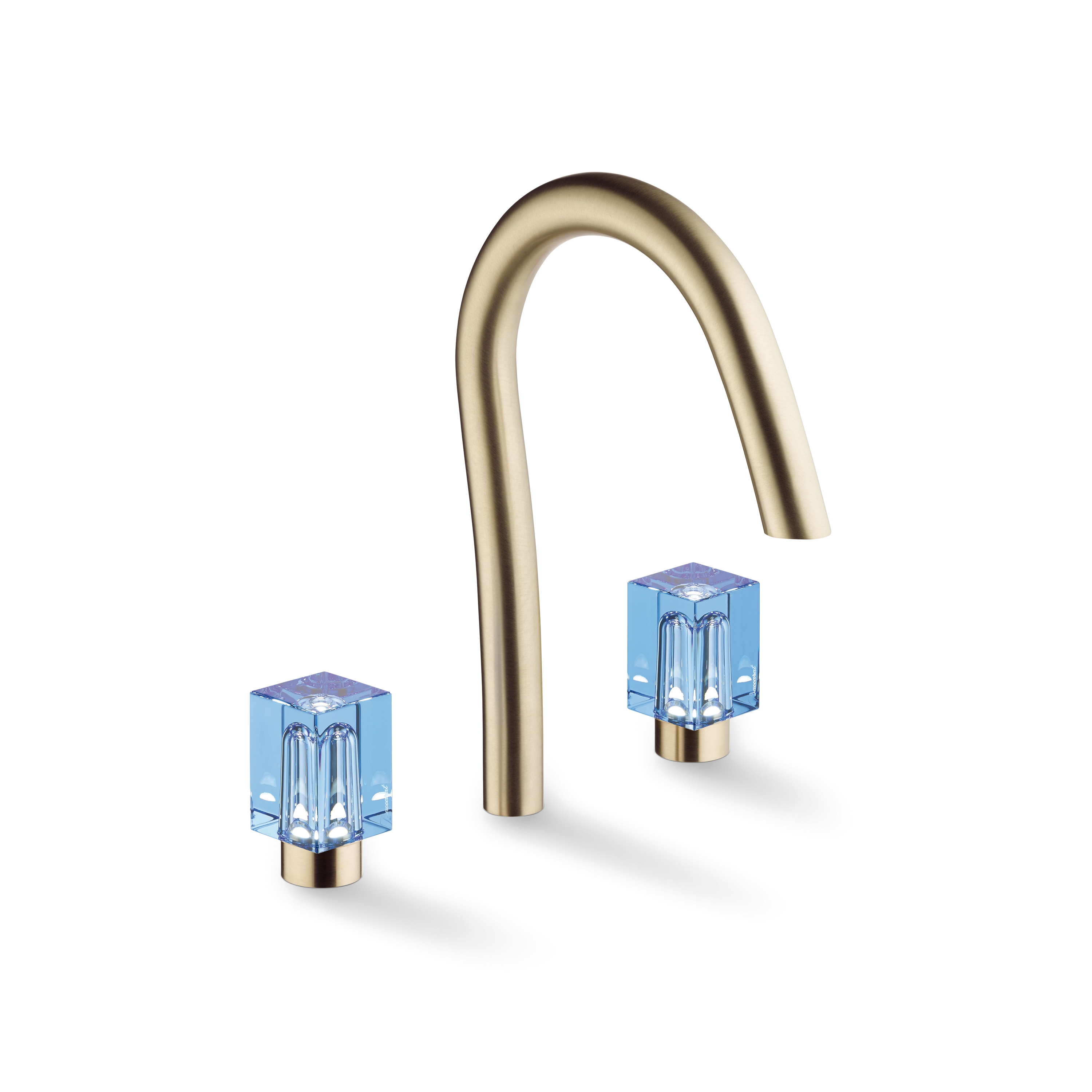 Mostra il prodotto Beyond Crystal | Rim mounted 3-hole basin mixer del produttore THG Paris