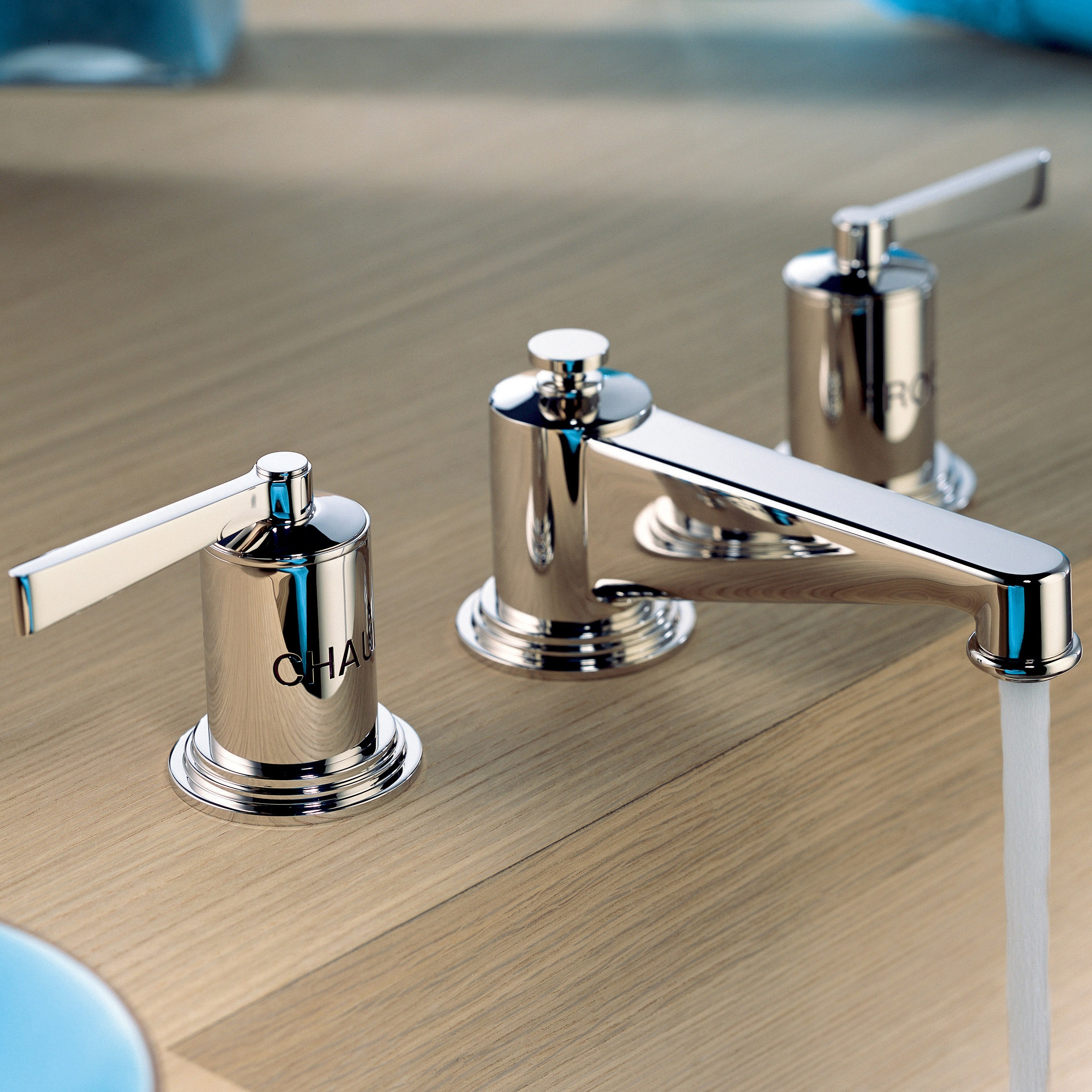 Faubourg | Rim mounted 3-hole basin mixer