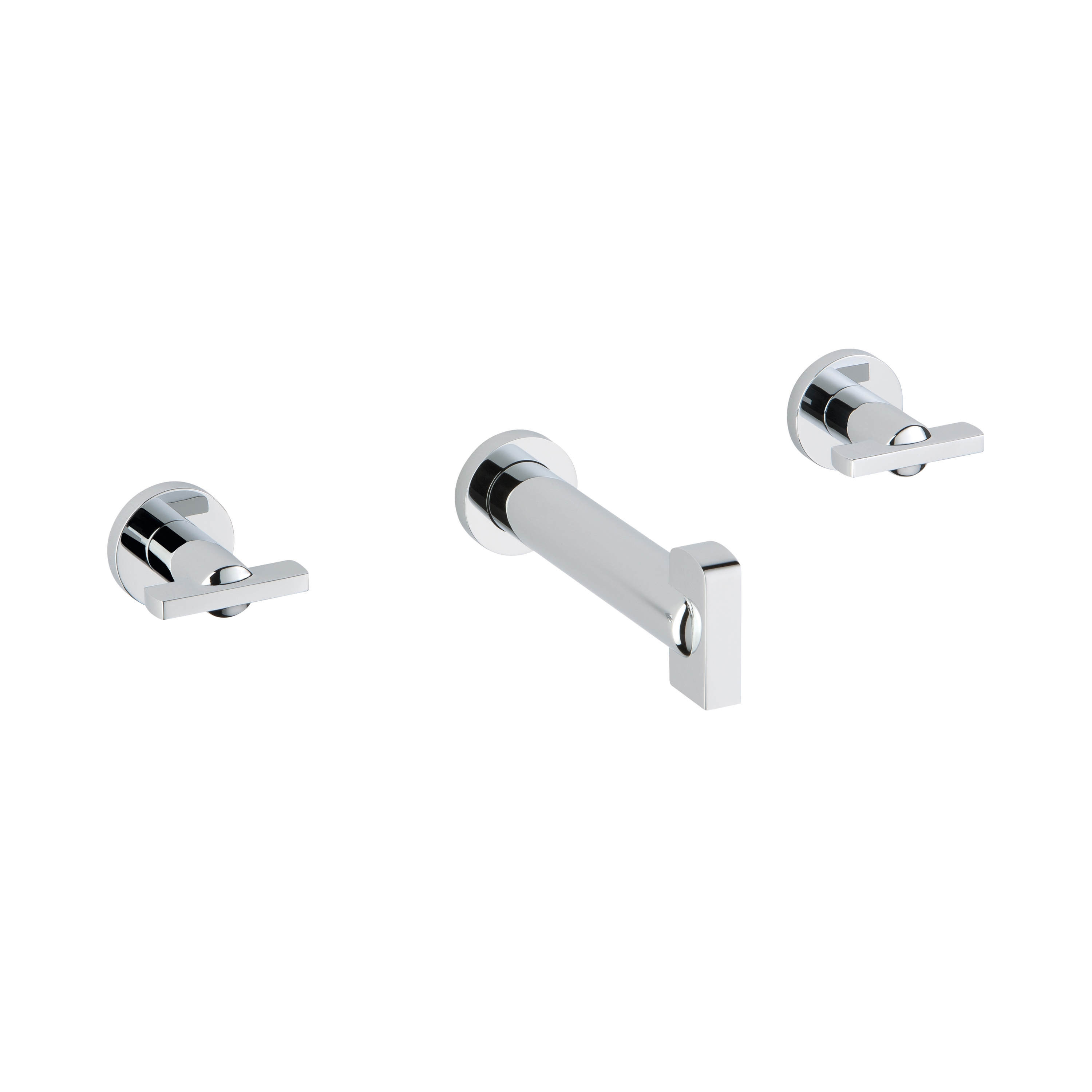 Display product Le 11 | Trim only for wall mounted 3-hole basin mixer from manufacturer THG Paris
