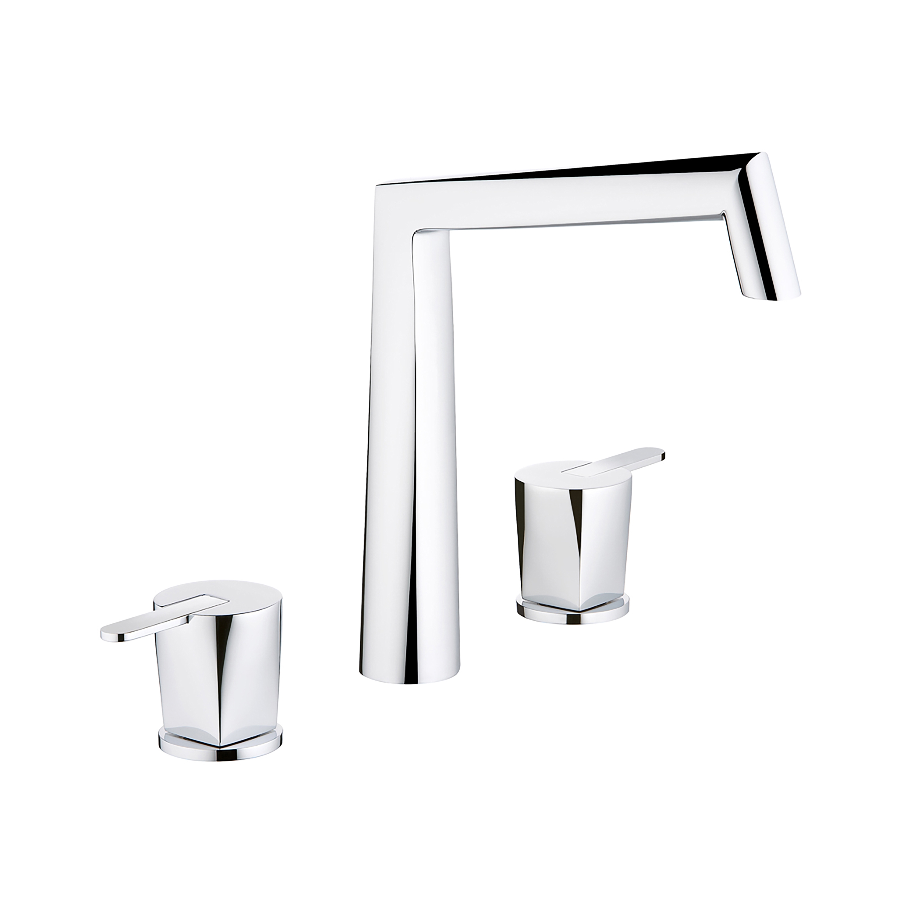 Métamorphose | Rim mounted 3-hole basin mixer