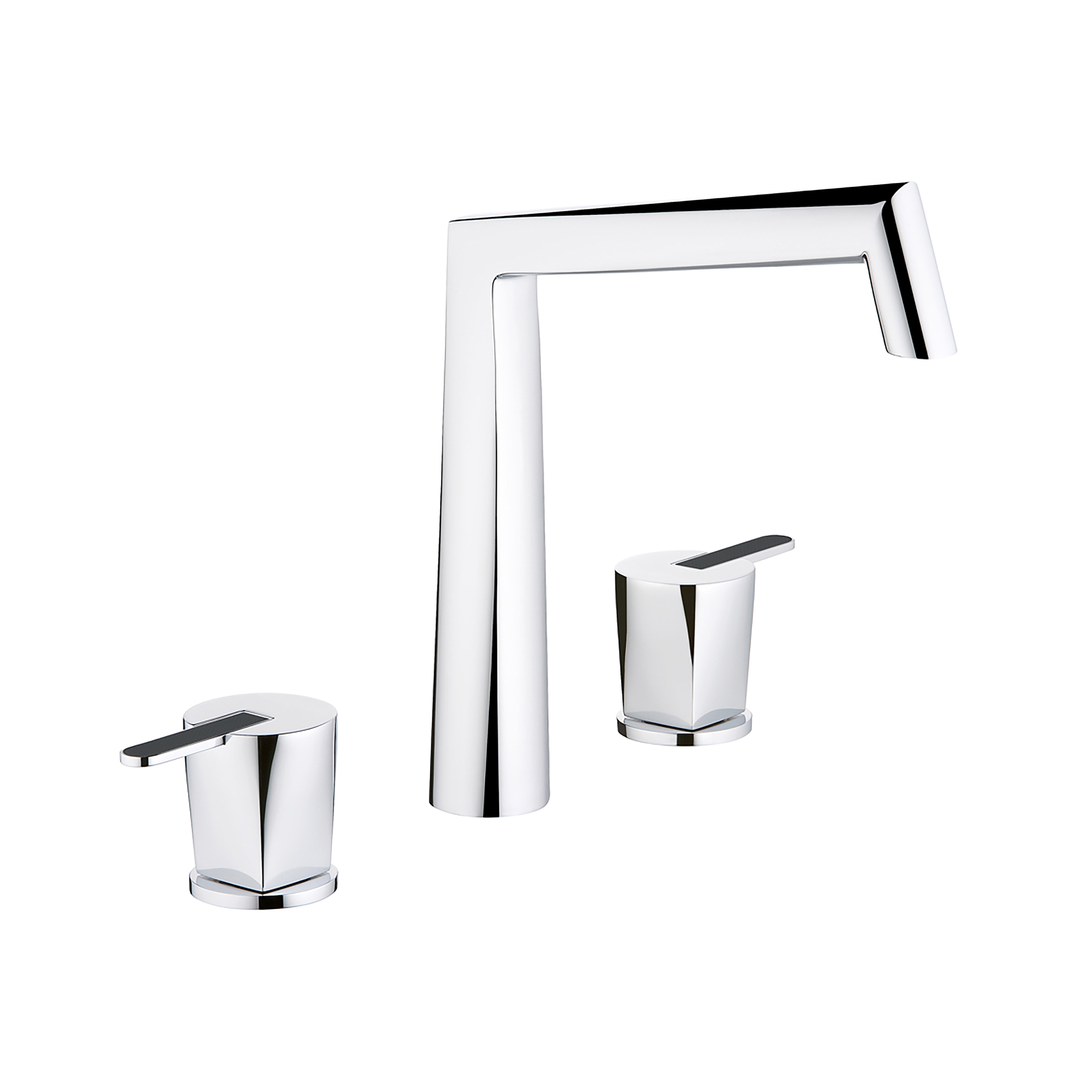 Métamorphose | Rim mounted 3-hole basin mixer