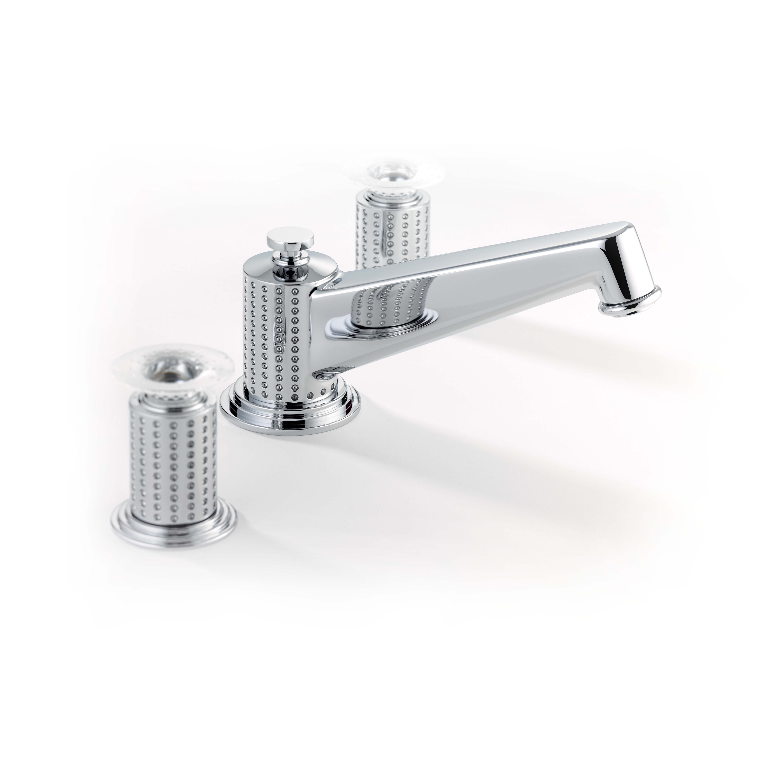 Produkt Perle | Rim mounted 3-hole basin mixer, high spout des Herstellers THG Paris anzeigen