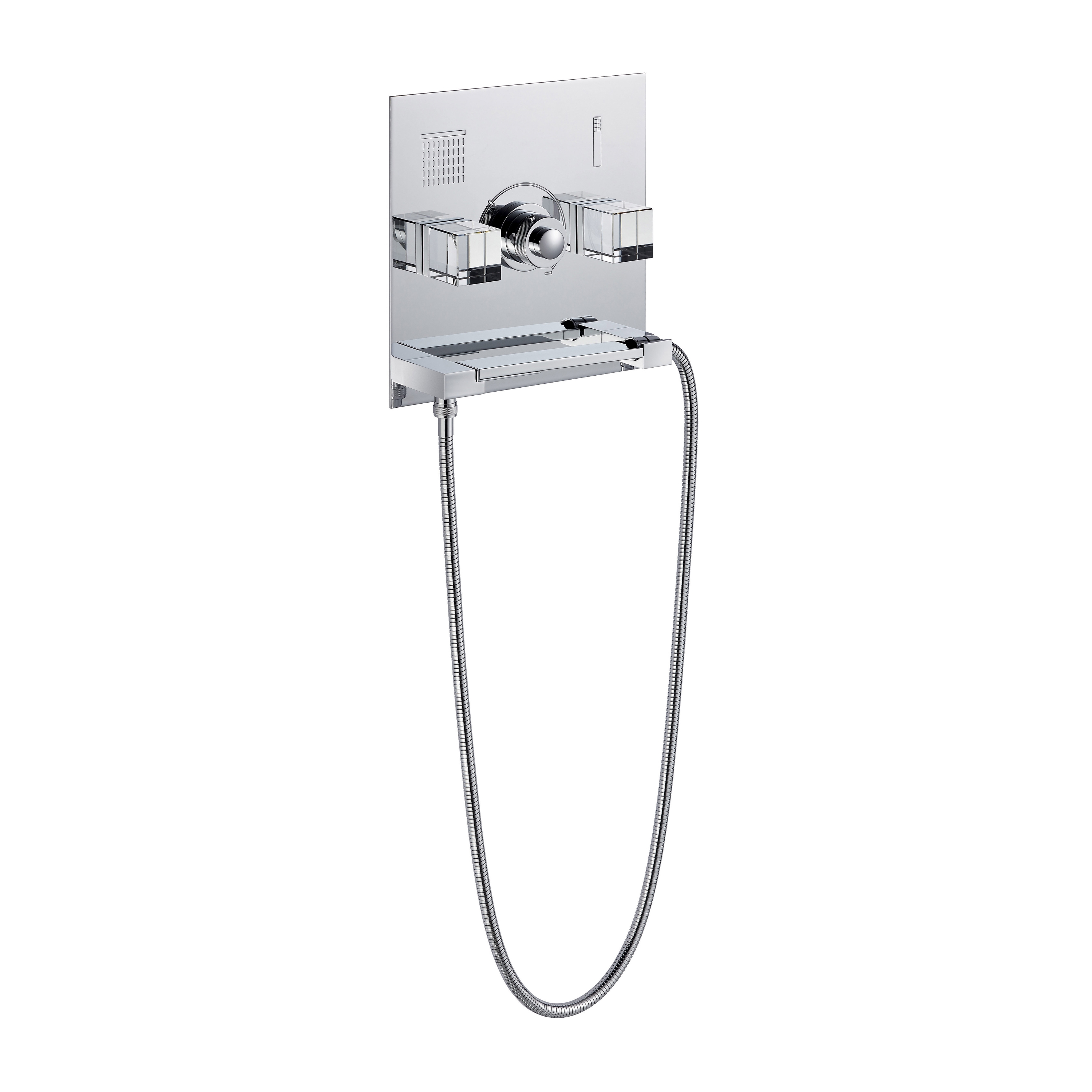 Display product So | Thermostatic shower mixer trim from manufacturer THG Paris